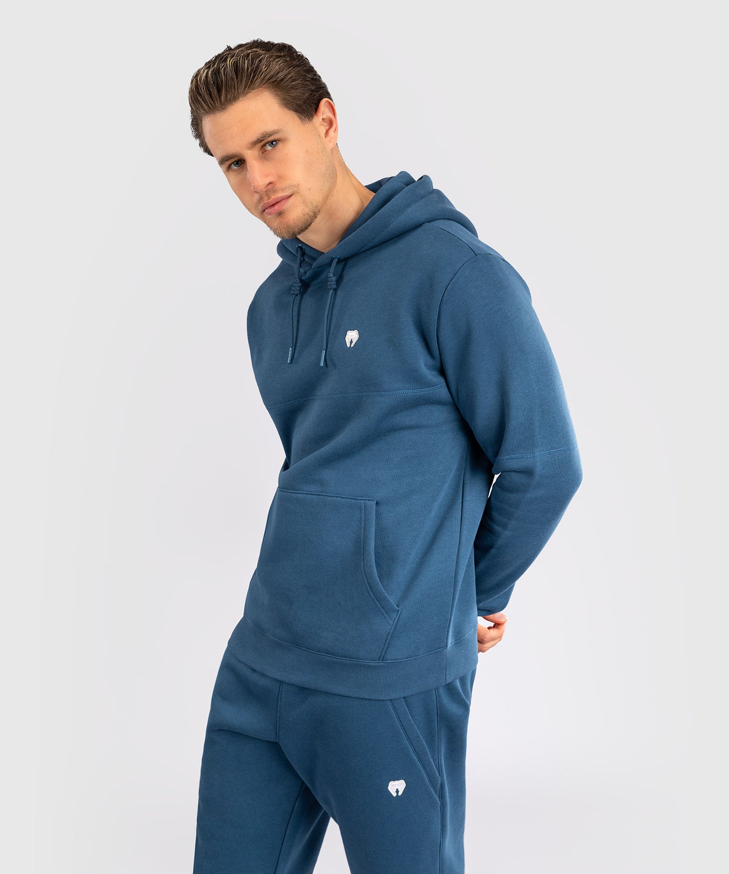 Sweatshirt à capuche Venum Silent Power - Bleu Paon