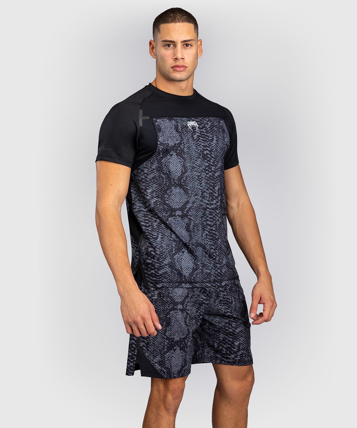 Venum G-Fit Scales Dry-Tech T‑Shirt – Schwarz/Anthrazitgrau