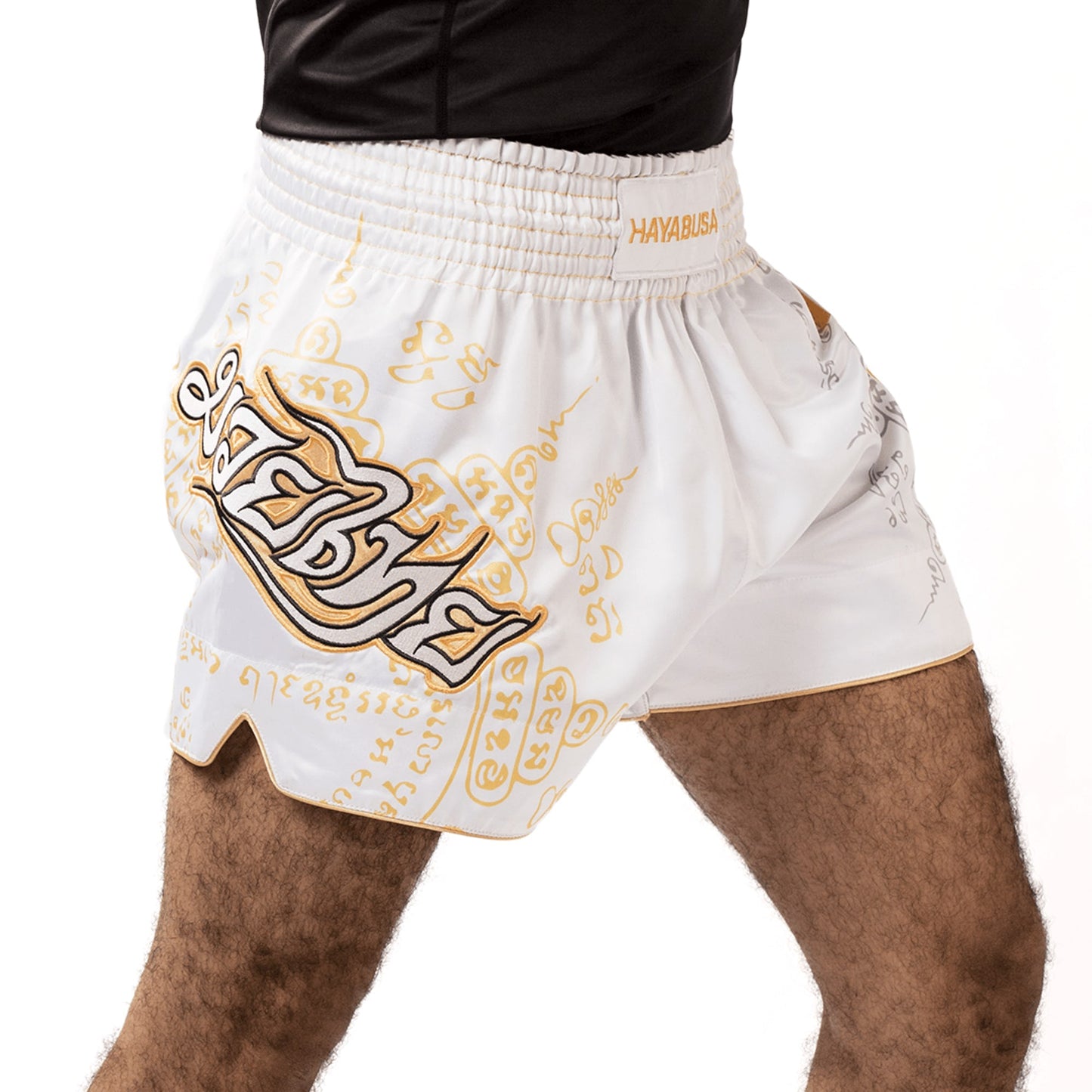 Short de Muay Thai Hayabusa Falcon - Blanc