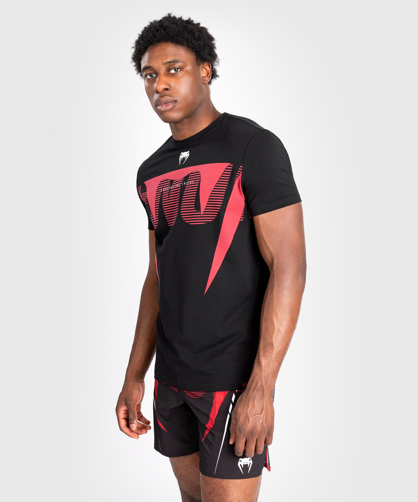 T-Shirt à Manches Courtes pour Hommes Venum Adrenaline - Rouge