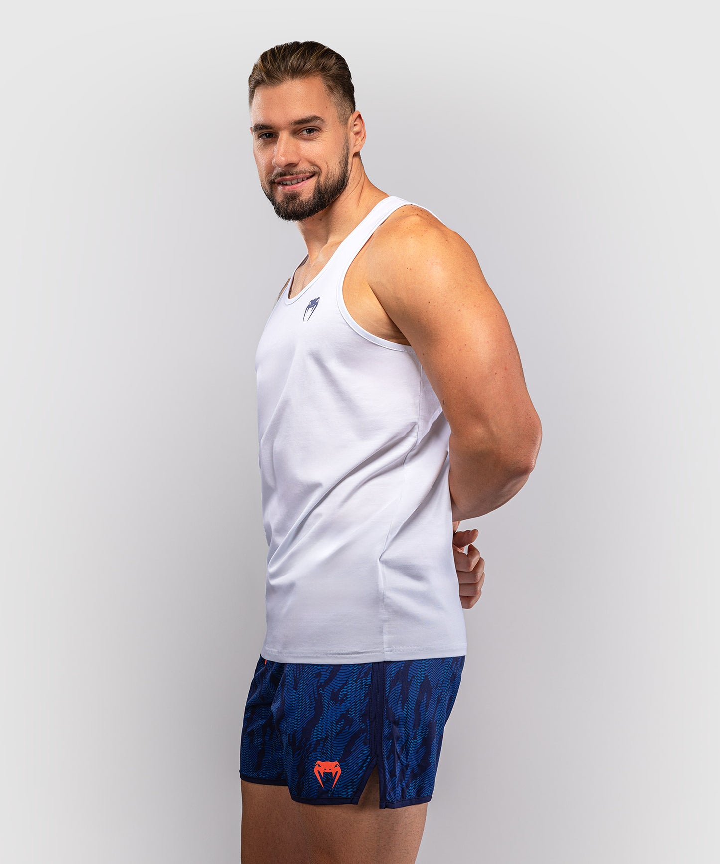 Venum Aqua Tanktop – Weiß/Blau