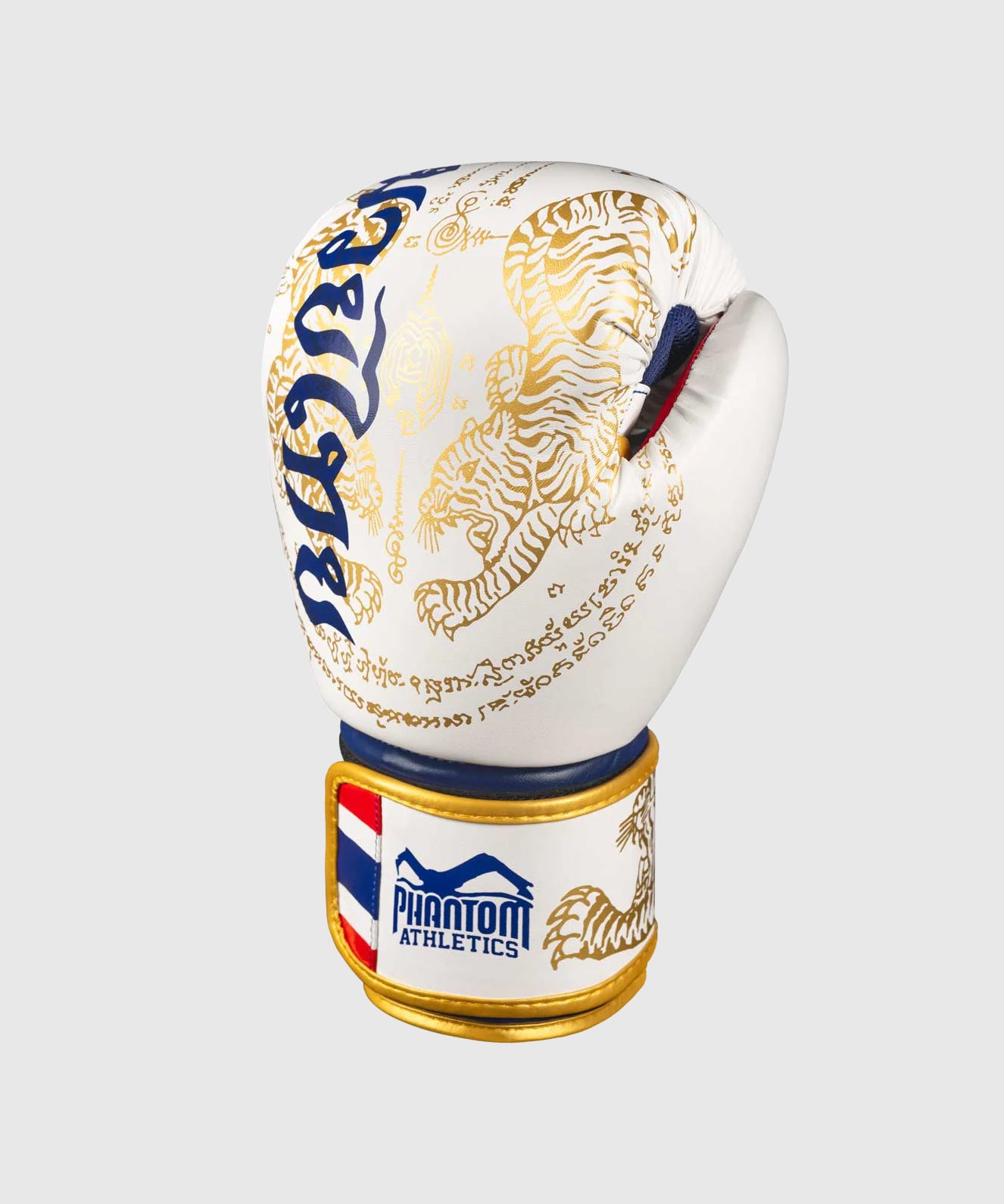 Phantom Athletics Muay Thai Limited Edition Boxing Gloves - White/Gold