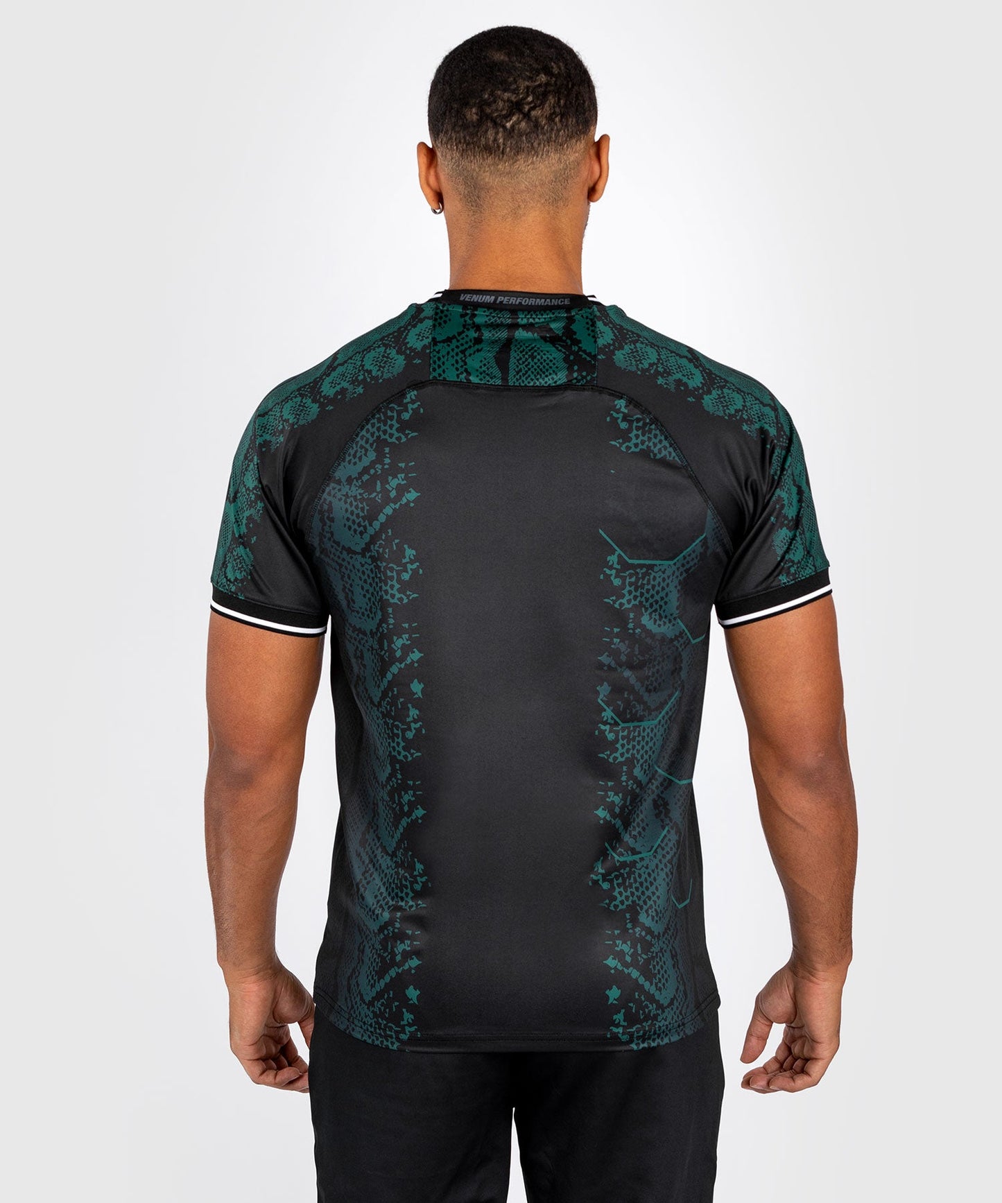 T-shirt Technique pour Hommes UFC Adrenaline by Venum Authentic Fight Night - Emerald Edition - Vert/Noir