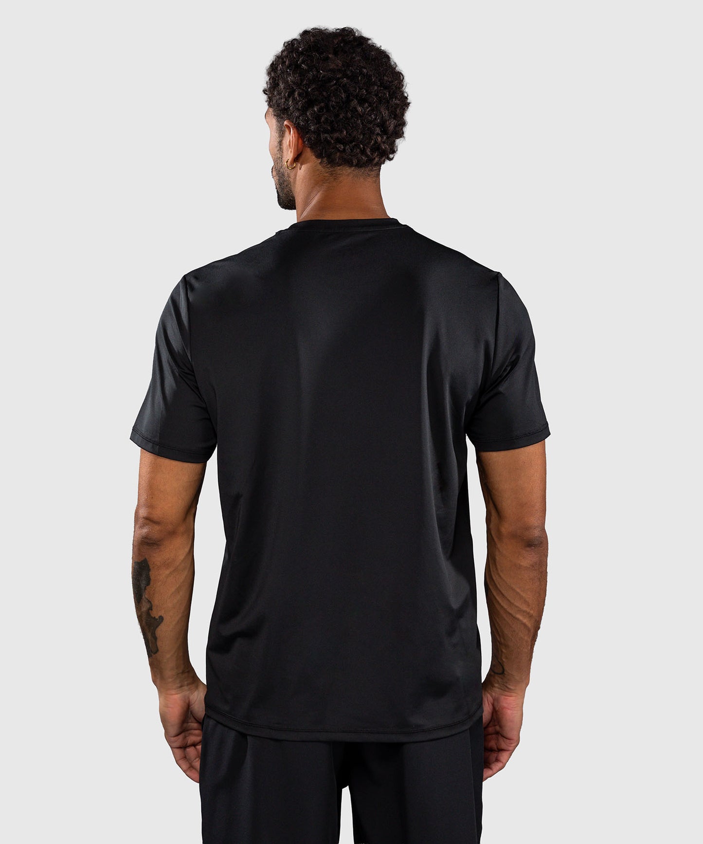 Venum Classic Dry Tech T-Shirt - Schwarz/Silber