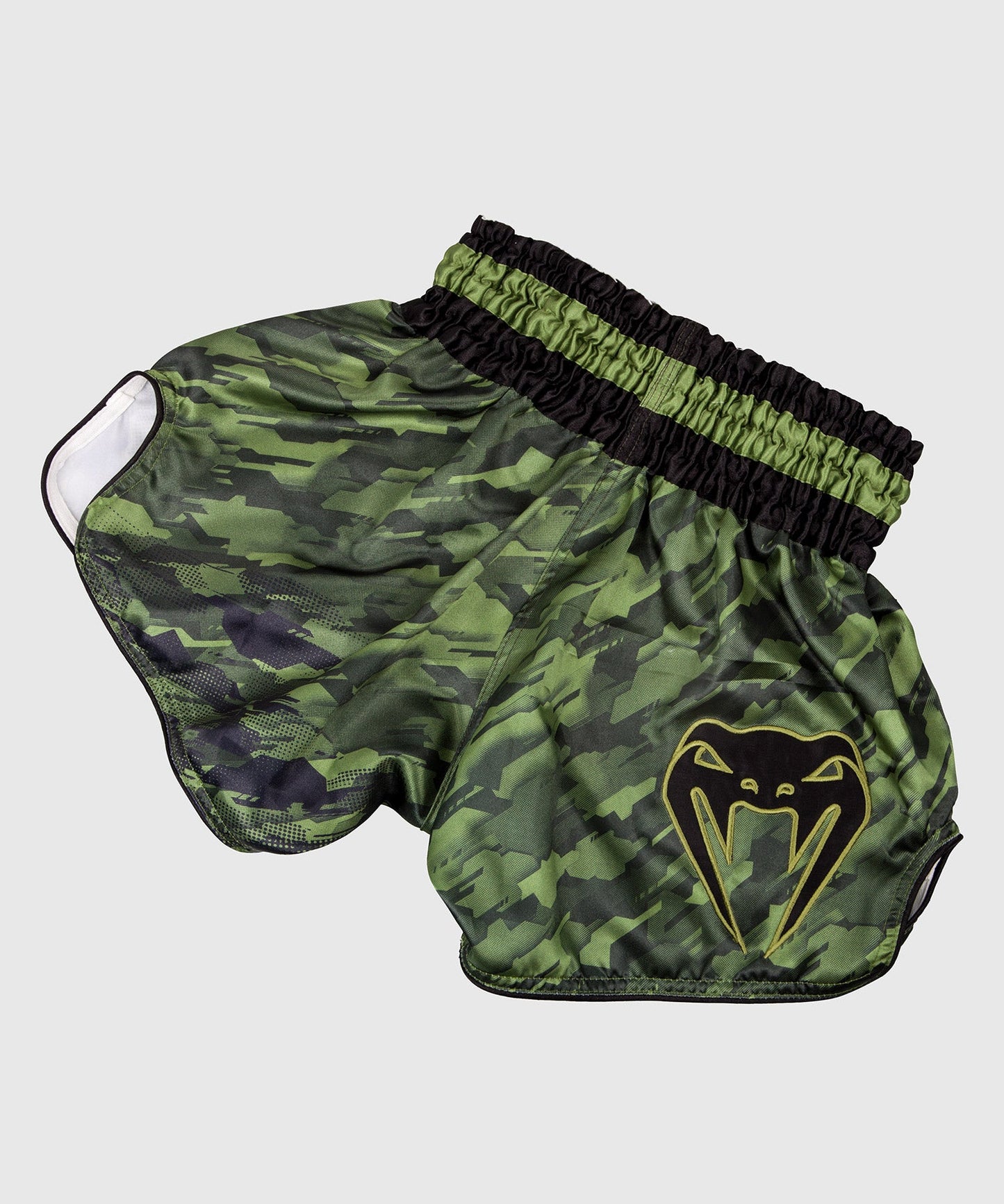 Venum Tecmo Muay Thai Short - Khaki - Exclusive