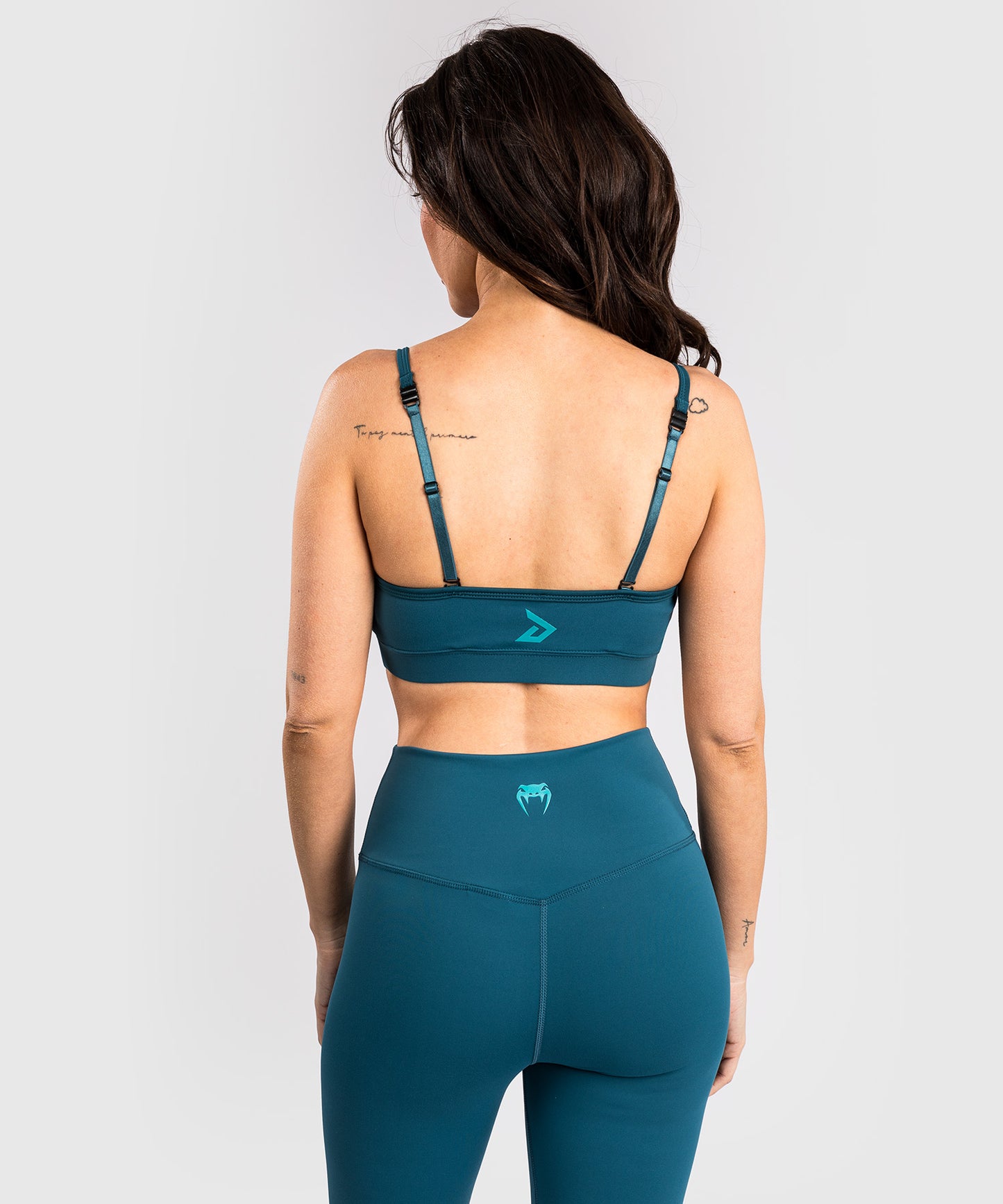 Brassière de sport pour Femmes Venum x Demi - Bleu azur