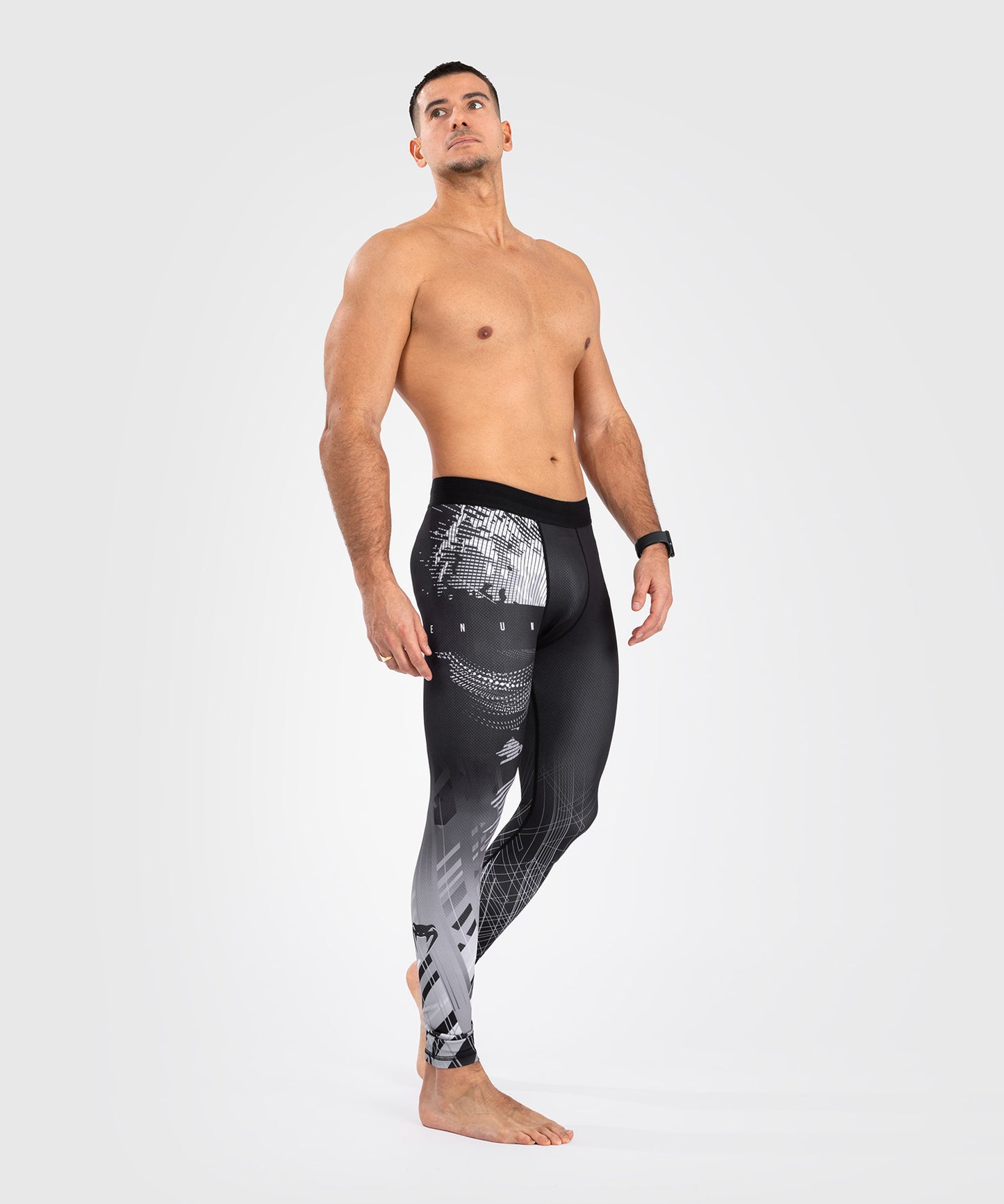 Venum Gorilla Jungle Pantaloni a compressione - Nero/Bianco