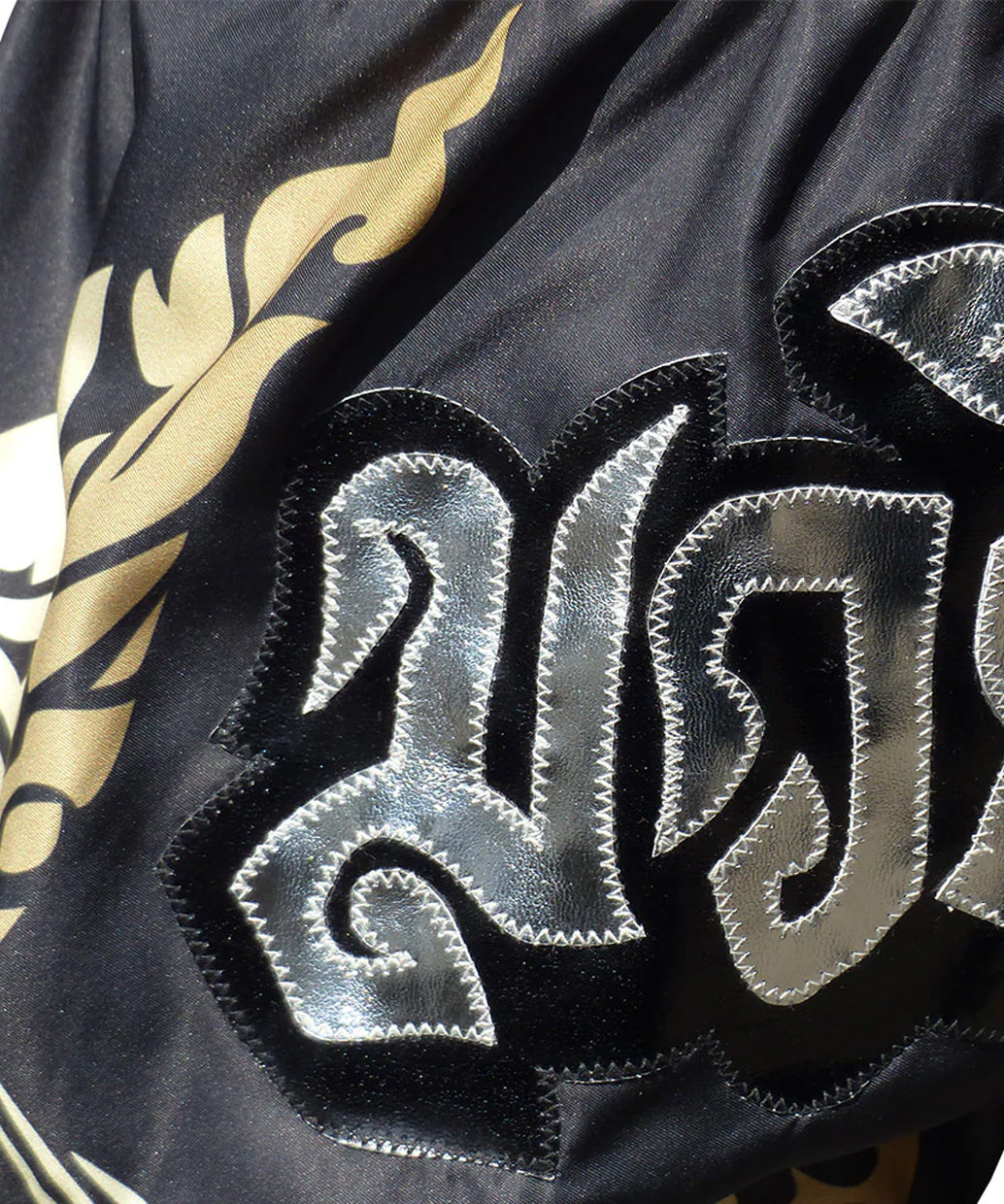 Short de Muay Thai Tuff The King Of Naga Black - Noir/Or