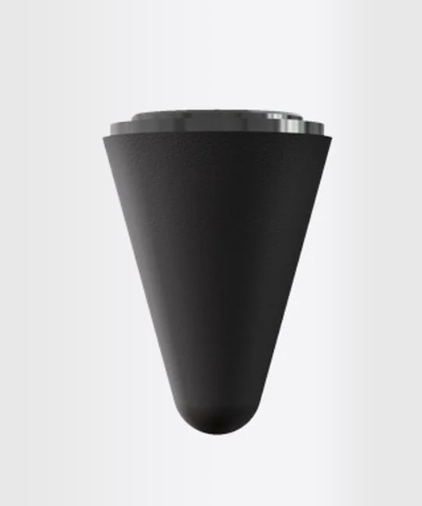 Embout Cône de pistolet de massage Theragun - Noir