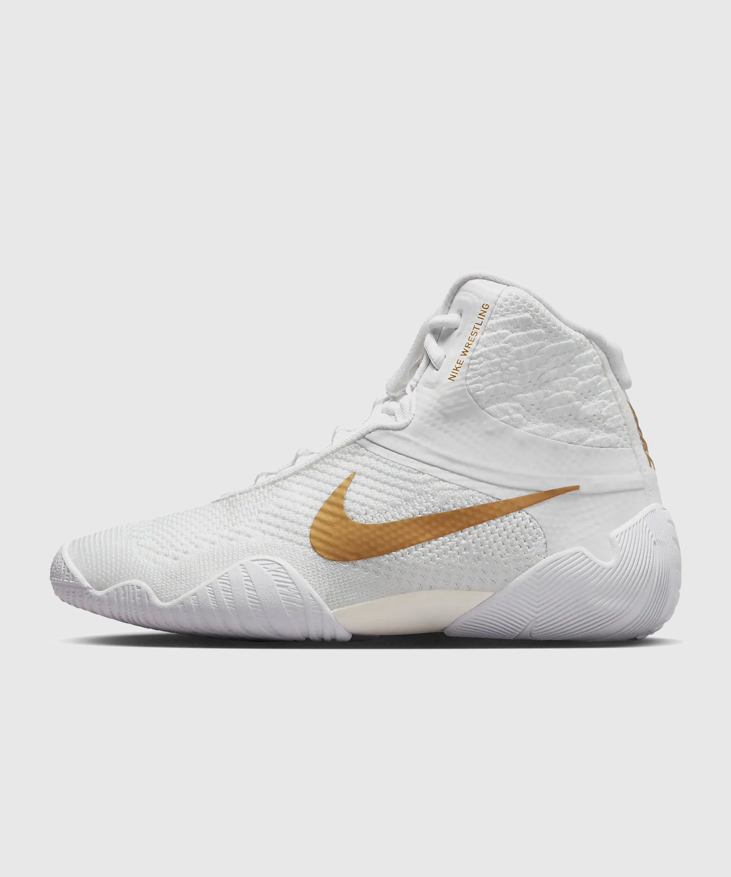 Nike Tawa Calzado de Lucha - Blanco/Oro Metálico