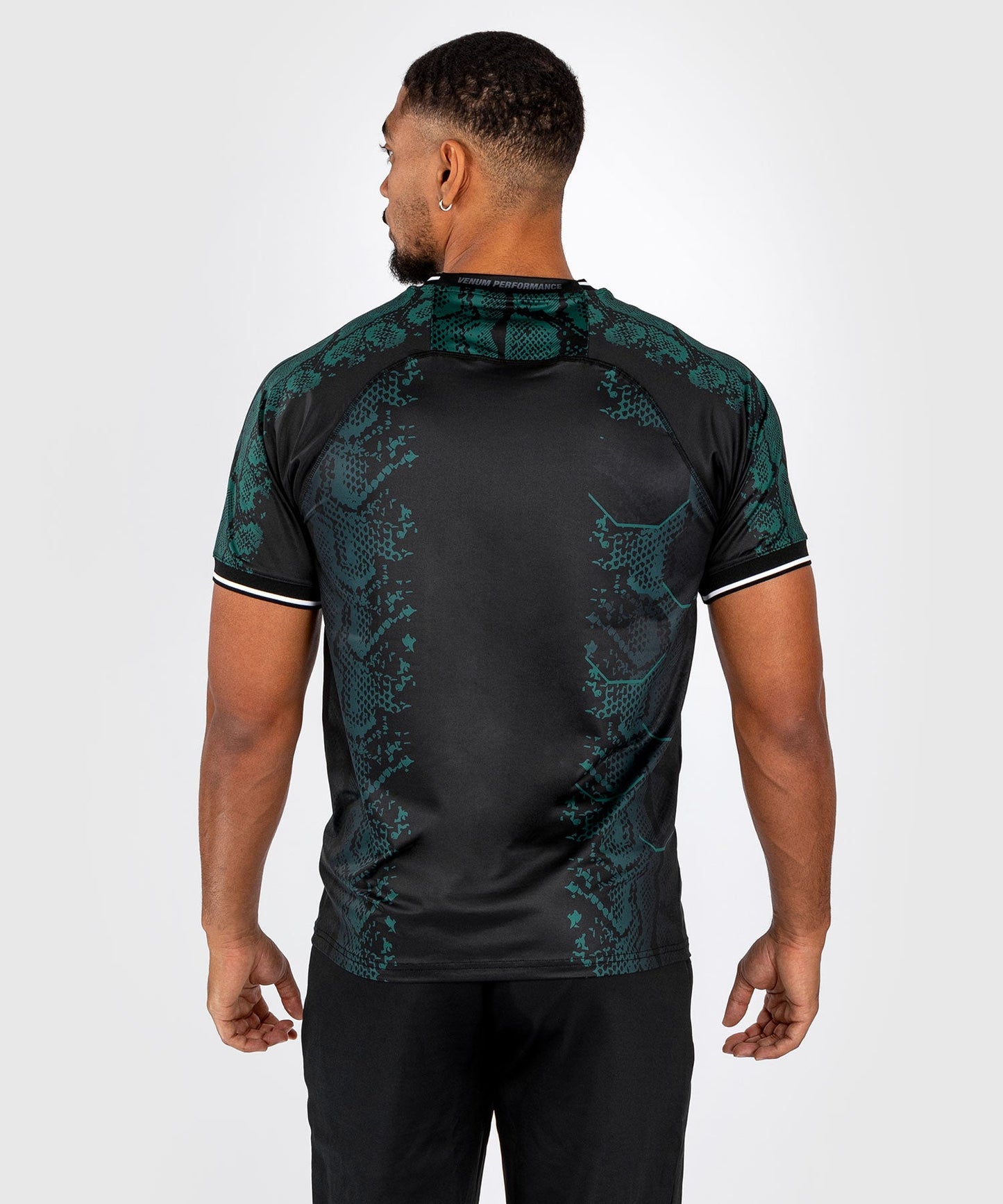 T-shirt Technique pour Hommes UFC Adrenaline by Venum Authentic Fight Night - Emerald Edition - Vert/Noir