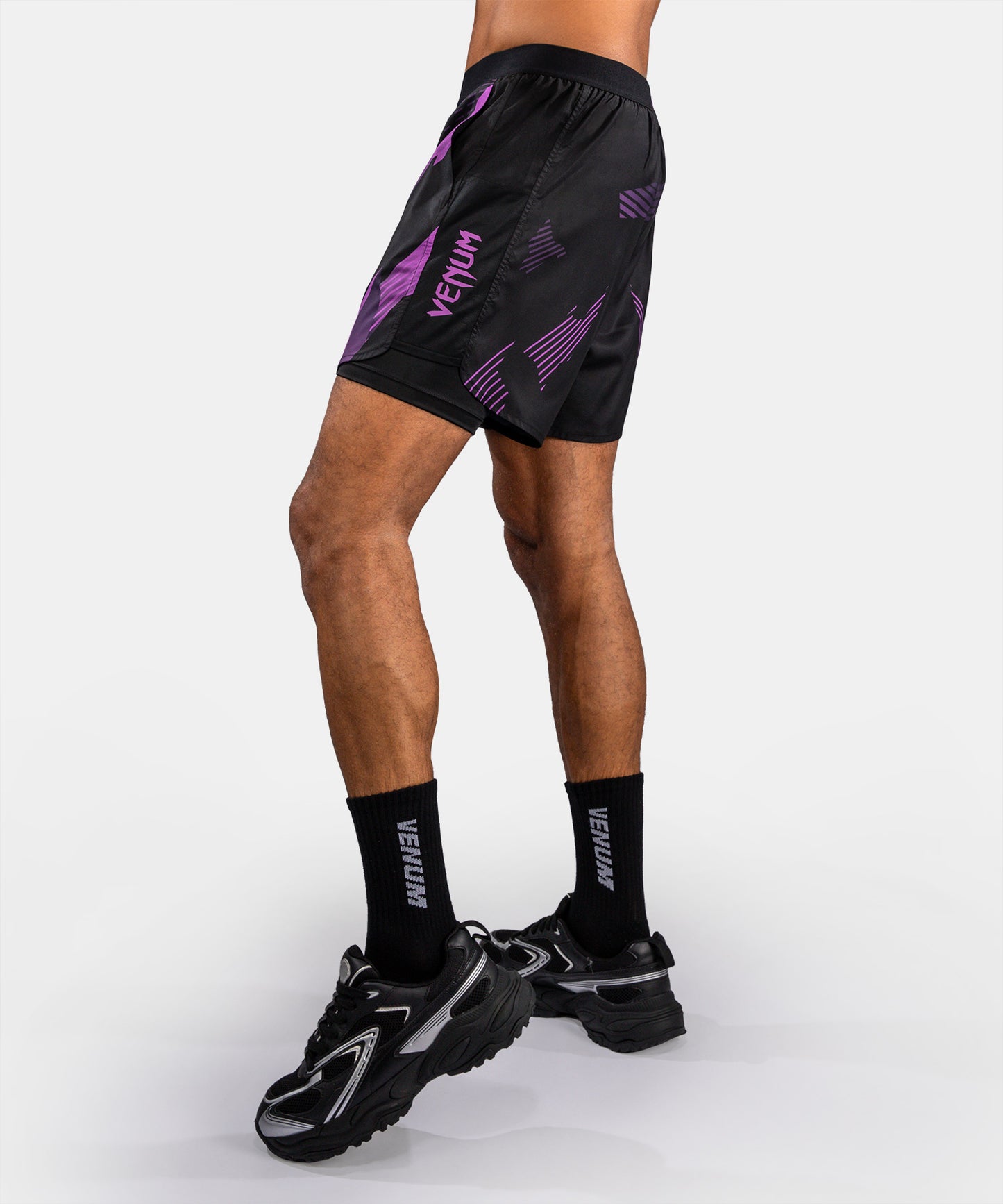 Venum No-Gi 6.0 Trainingsshorts - Schwarz/Lila