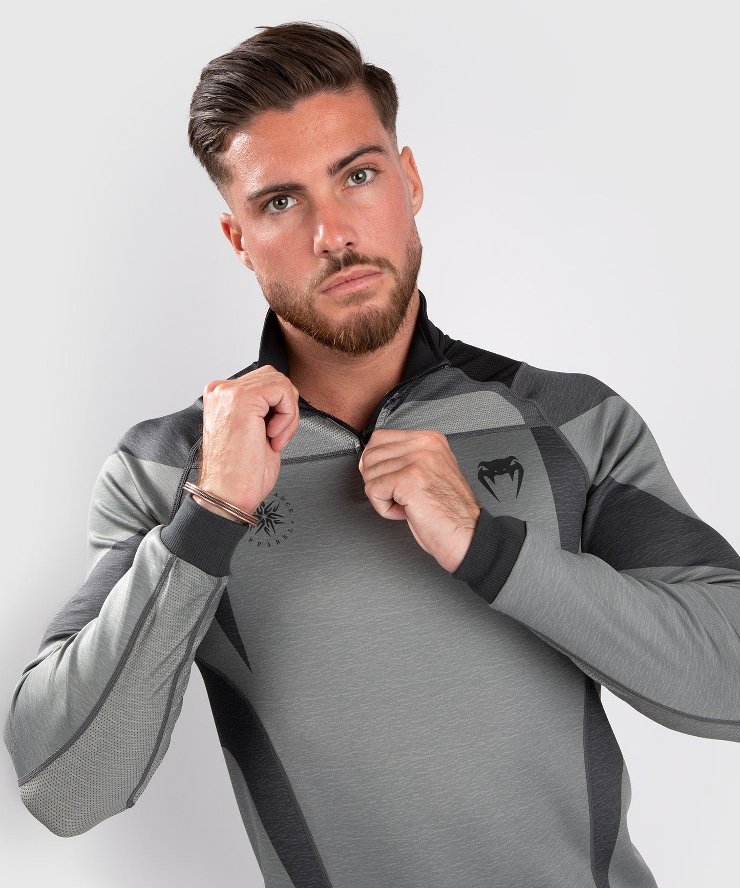 Dry Tech Venum Stone T-Shirt - Long Sleeve - Mineral Green