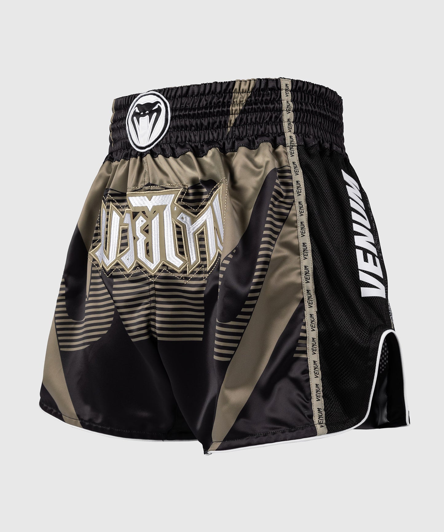 Venum Adrenaline Muay Thai Shorts - Black/Sand