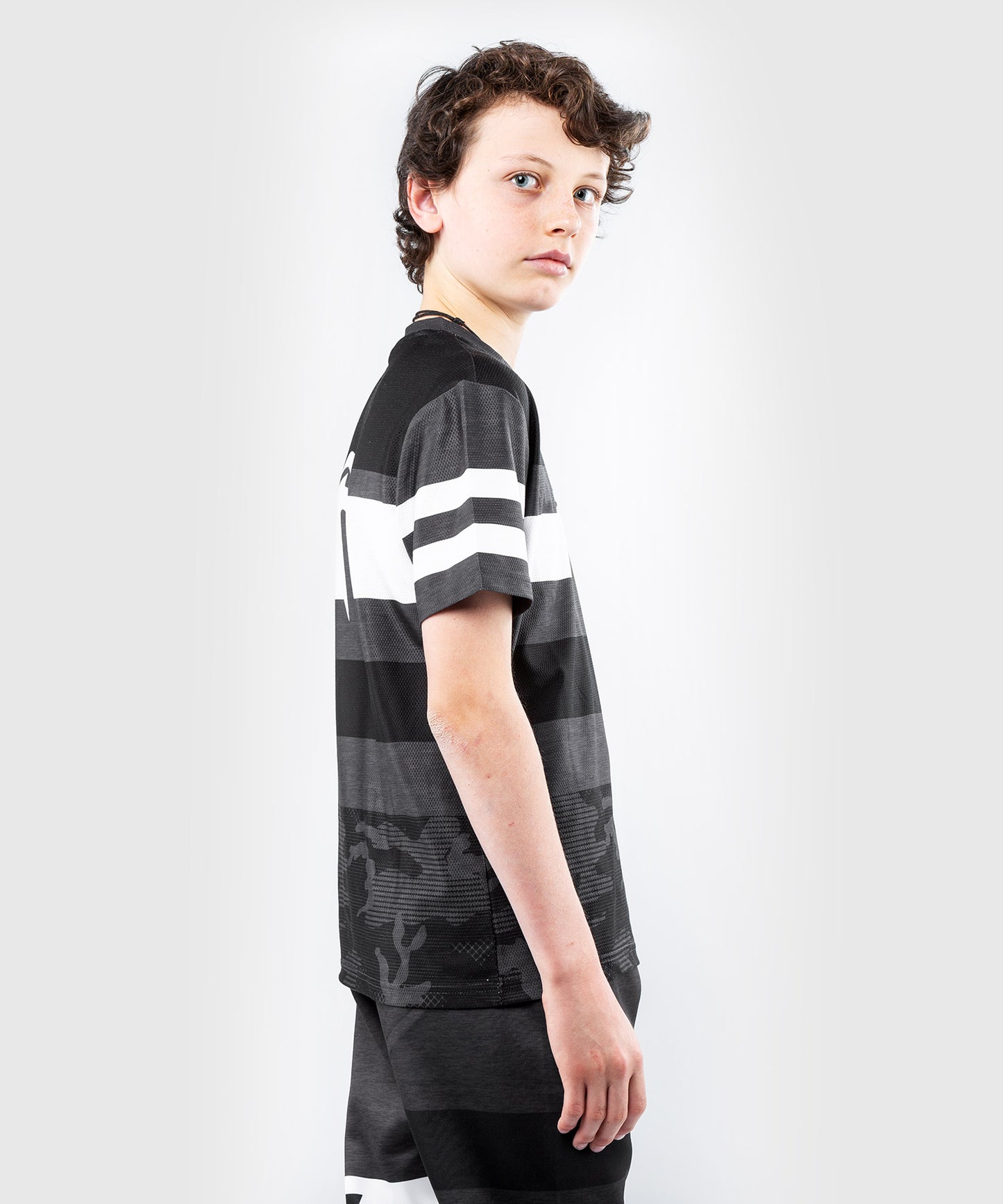 Venum Bandit Dry Tech T-shirt - for kids – Black/Grey