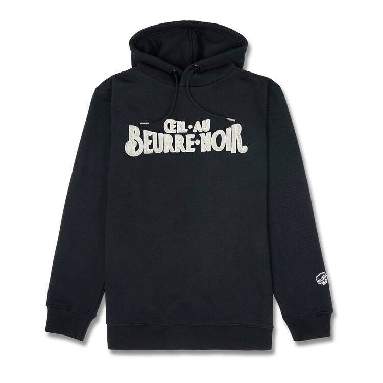 Sweatshirt À Capuche Clean Hugs Oeil Au Beurre Noir - Noir