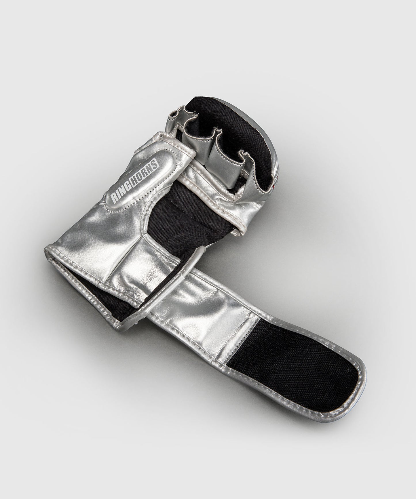Venum Ringhorns Charger MMA-Sparring-Handschuhe - Silber/Schwarz