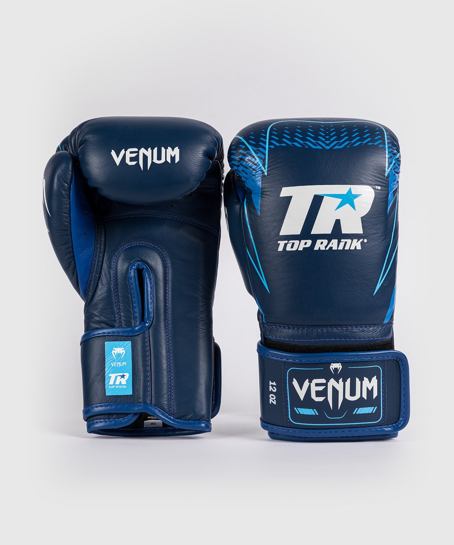 Venum x Top Rank Original Hammer Boxing Gloves - Navy Blue