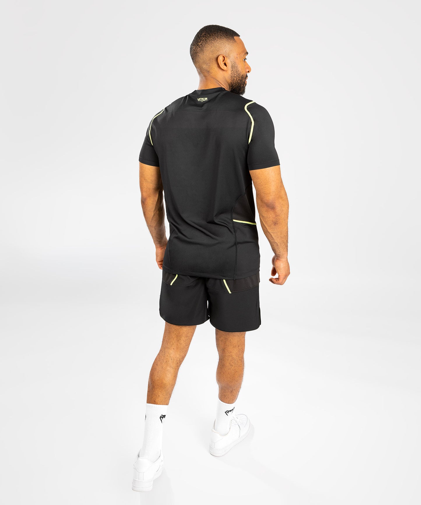 T-shirt Dry Tech Venum Fusion 2.0 - Noir/Jaune