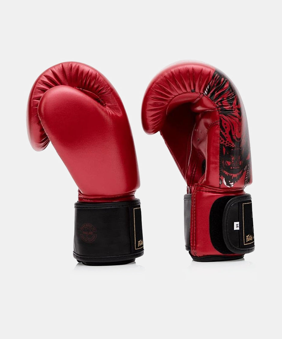 Gants de Boxe Fairtex Golden Jubilee - Rouge