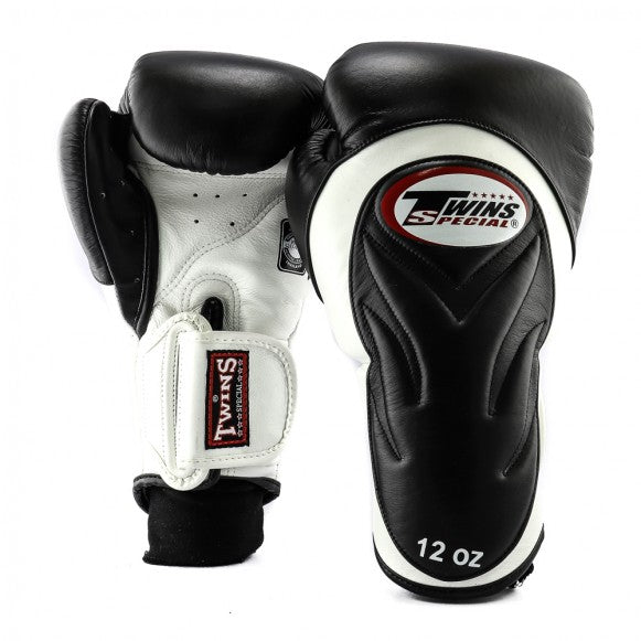 Gants de Boxe Twins BGVL6 - Noir/Blanc