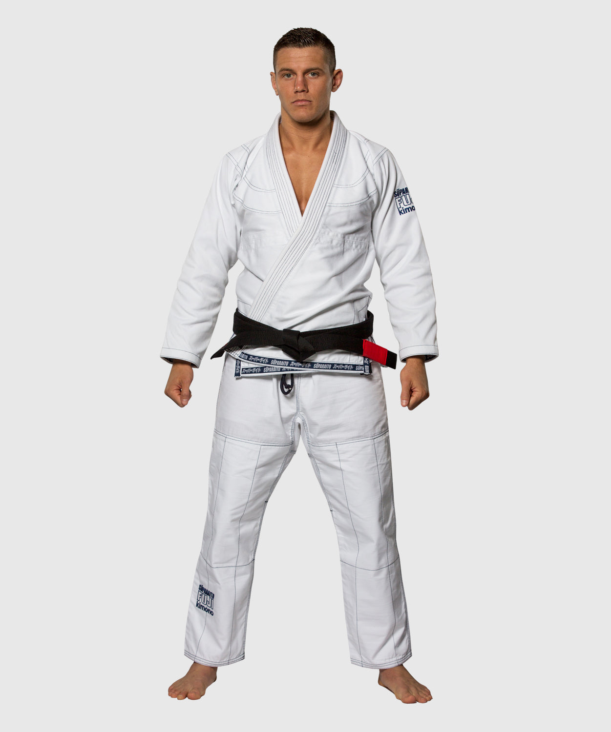 Kimono de JJB Fuji Sports Suparaito - Blanc