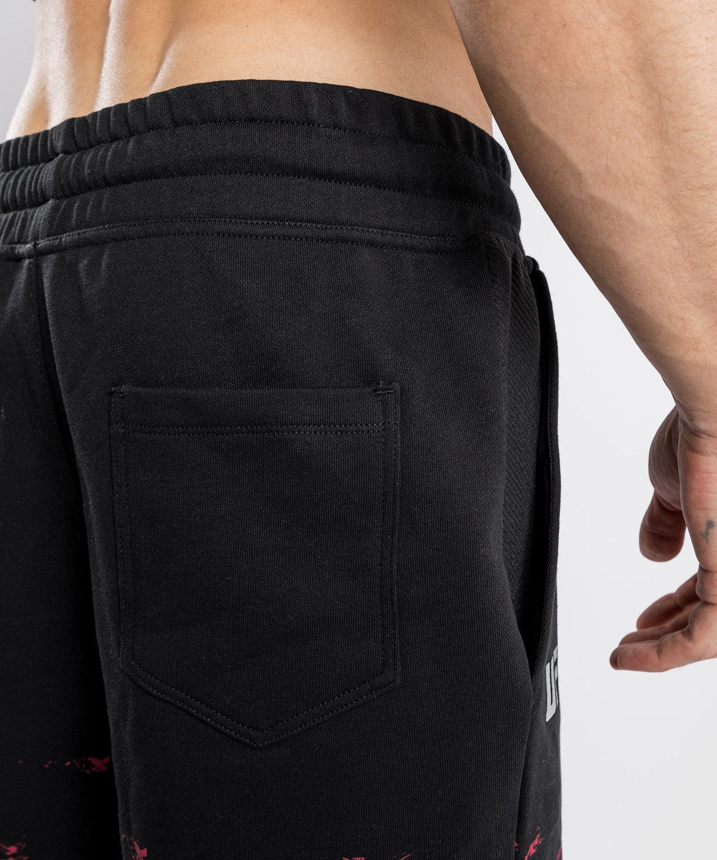 UFC Venum Authentic Fight Week 2.0 Cotton Shorts - Black/Red