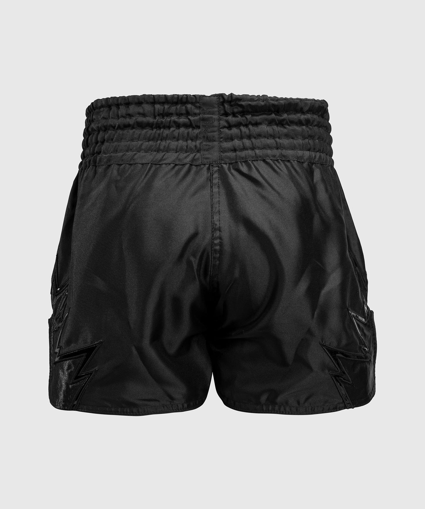 Pantalones cortos de Muay Thai Venum Inferno - Negro/Negro