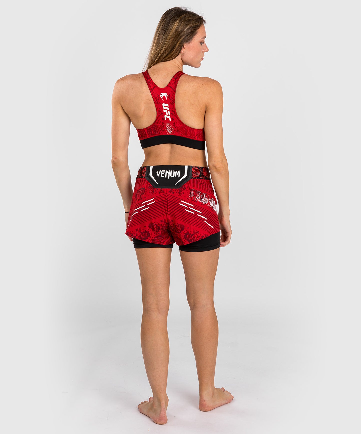 UFC Adrenaline by Venum Authentic Fight Night Women’s Sports Bra - Red