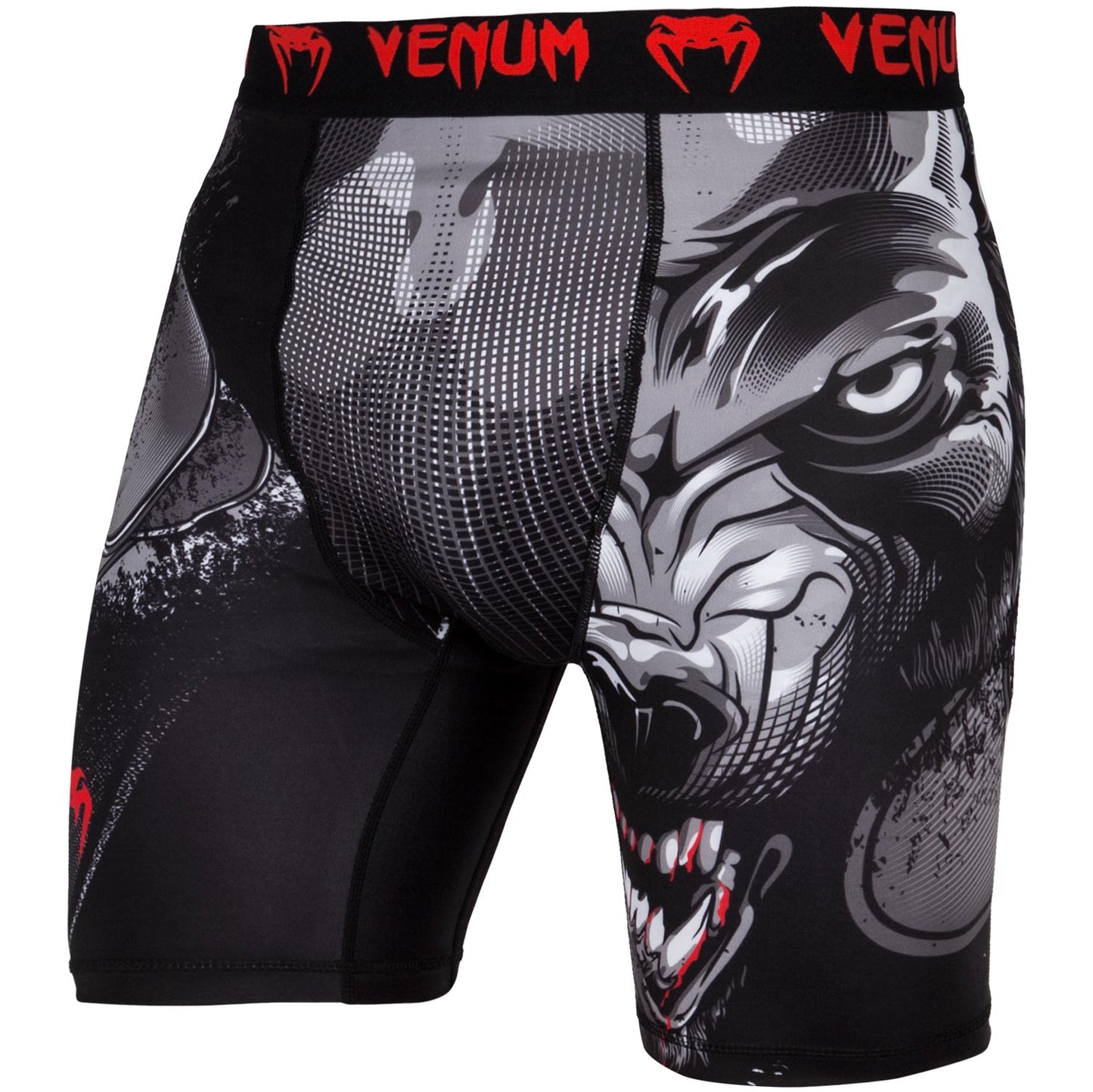 Pantaloncini a compressione Venum Werewolf - Neri/Grigi