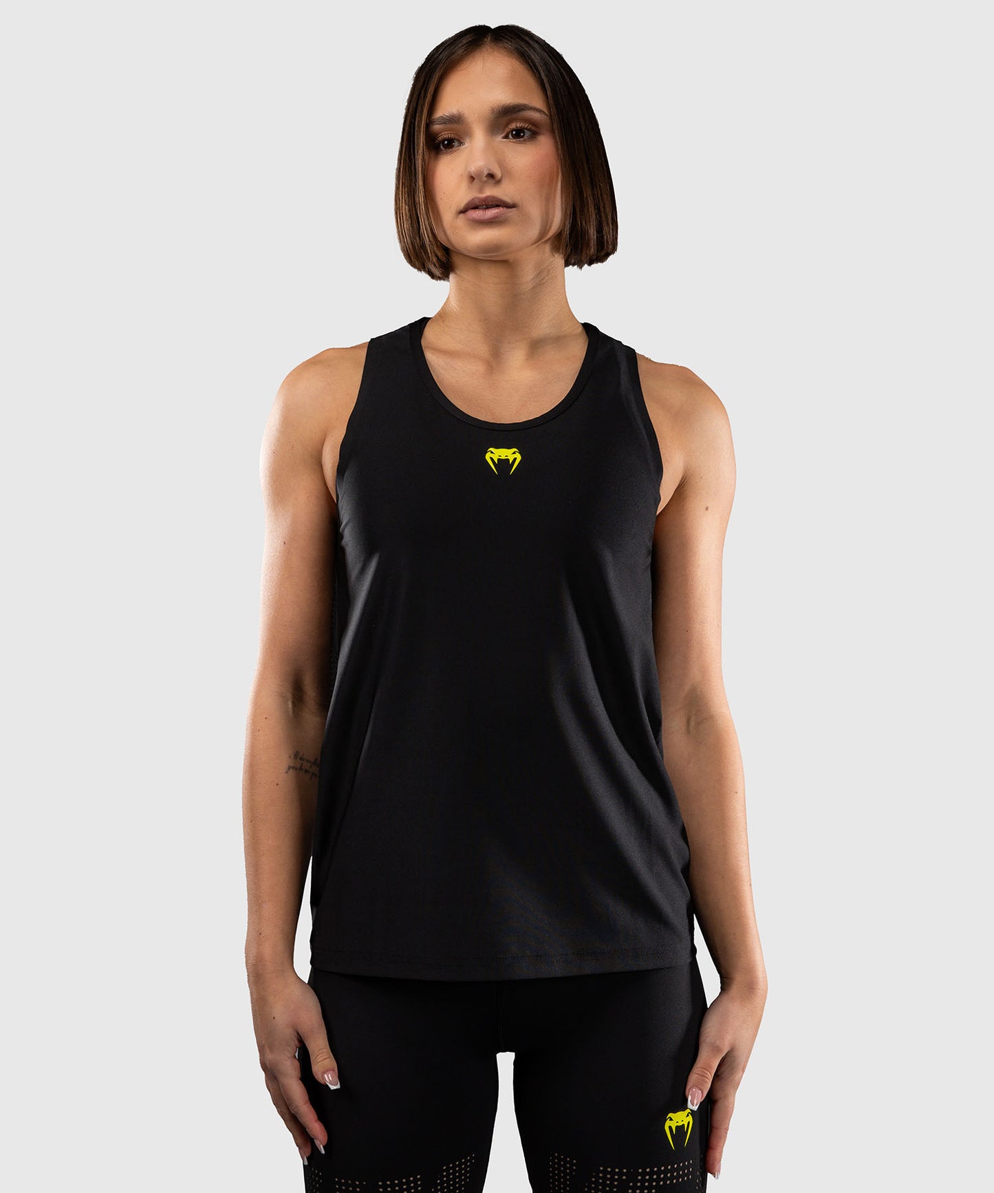 Venum Lazer Canotta Dry Tech da Donna - Nero/Giallo