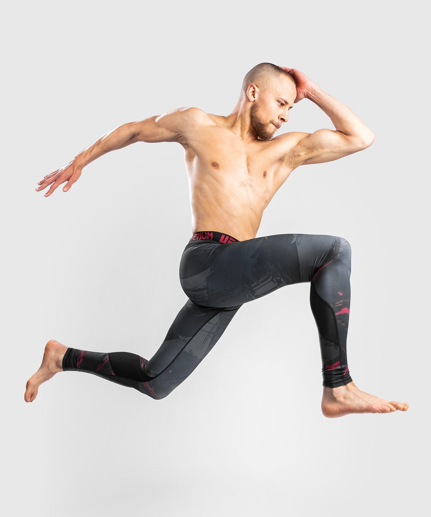 UFC Compression Pants Venum Authentic Fight Week 2.0 - Black