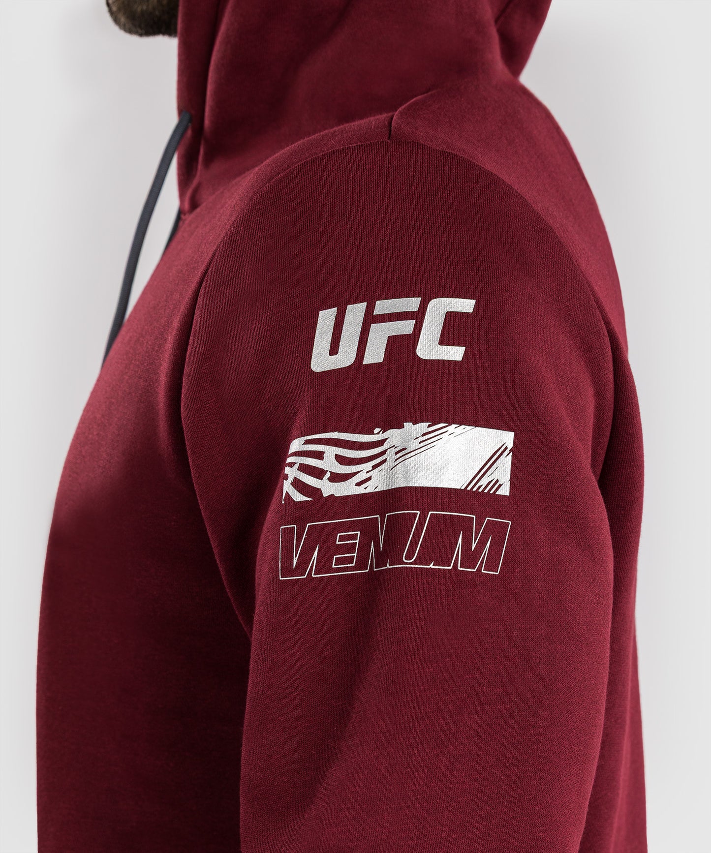 UFC Zenith by Venum Authentic Fight Week Pullover Hoodie Herren - Burgunderrot