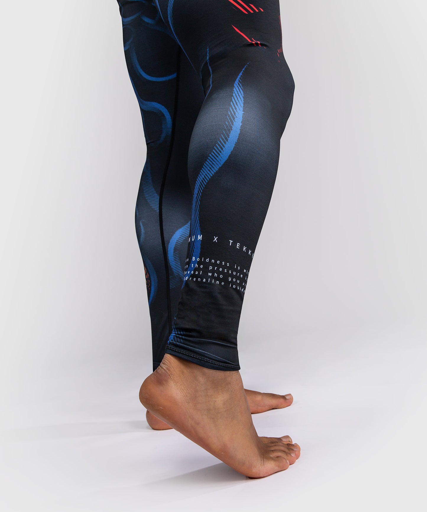 Pantalon de Compression Yoshimitsu Venum x TEKKEN 8 - Noir/Orange