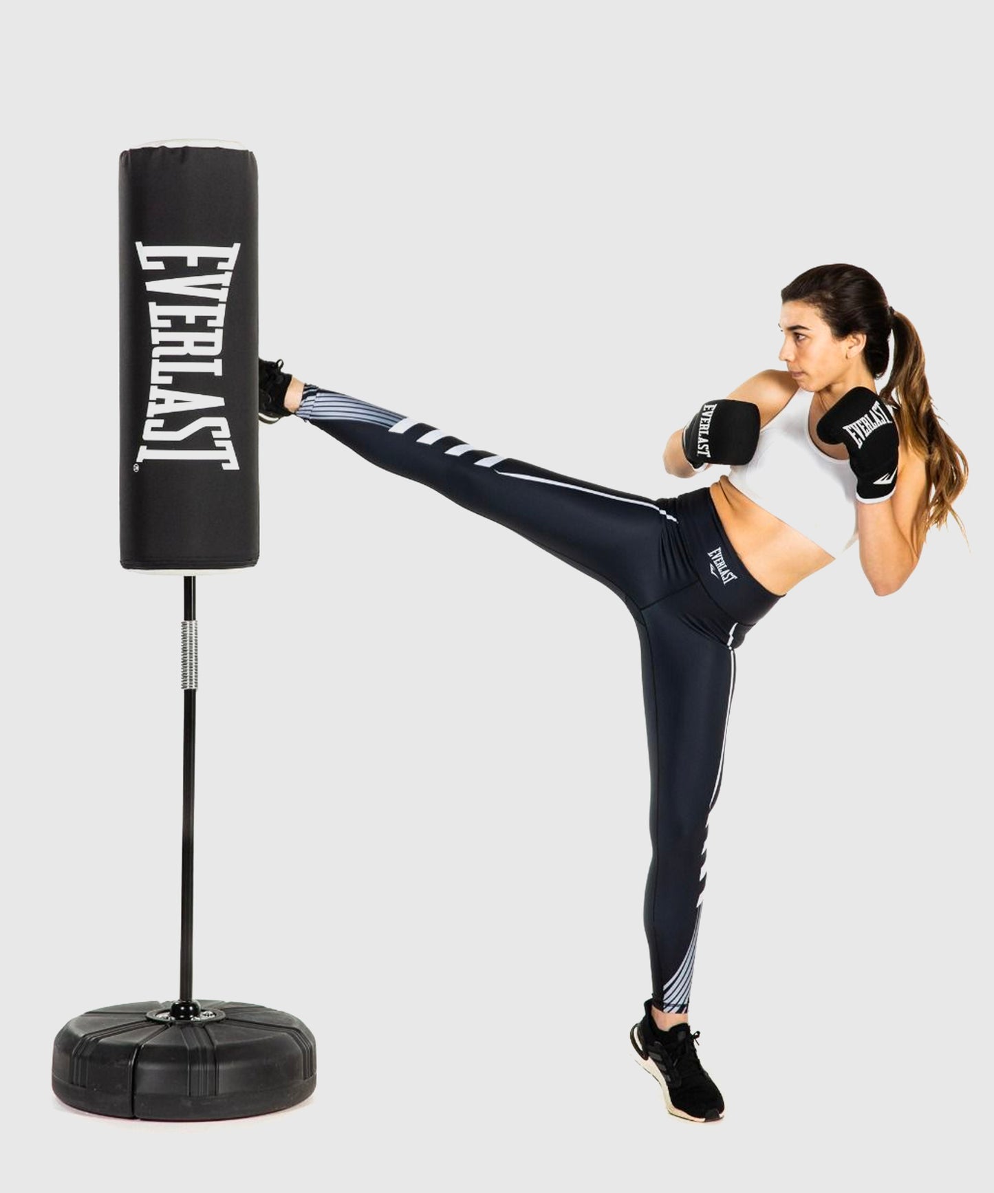 Everlast Core Saco de Boxeo de Pie – Negro