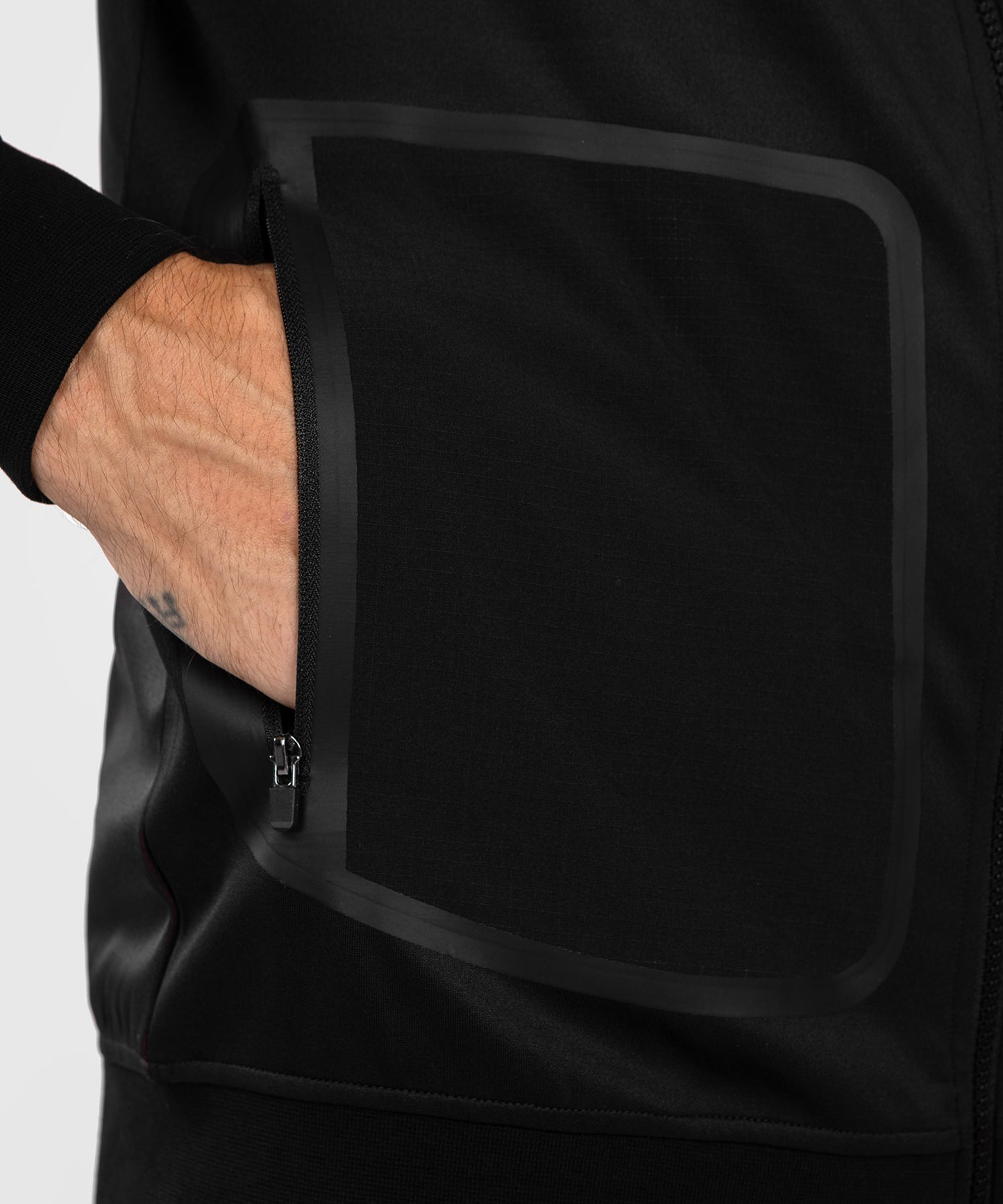Sweatshirt à capuche UFC Venum Performance Institute 2.0 - Noir/Rouge