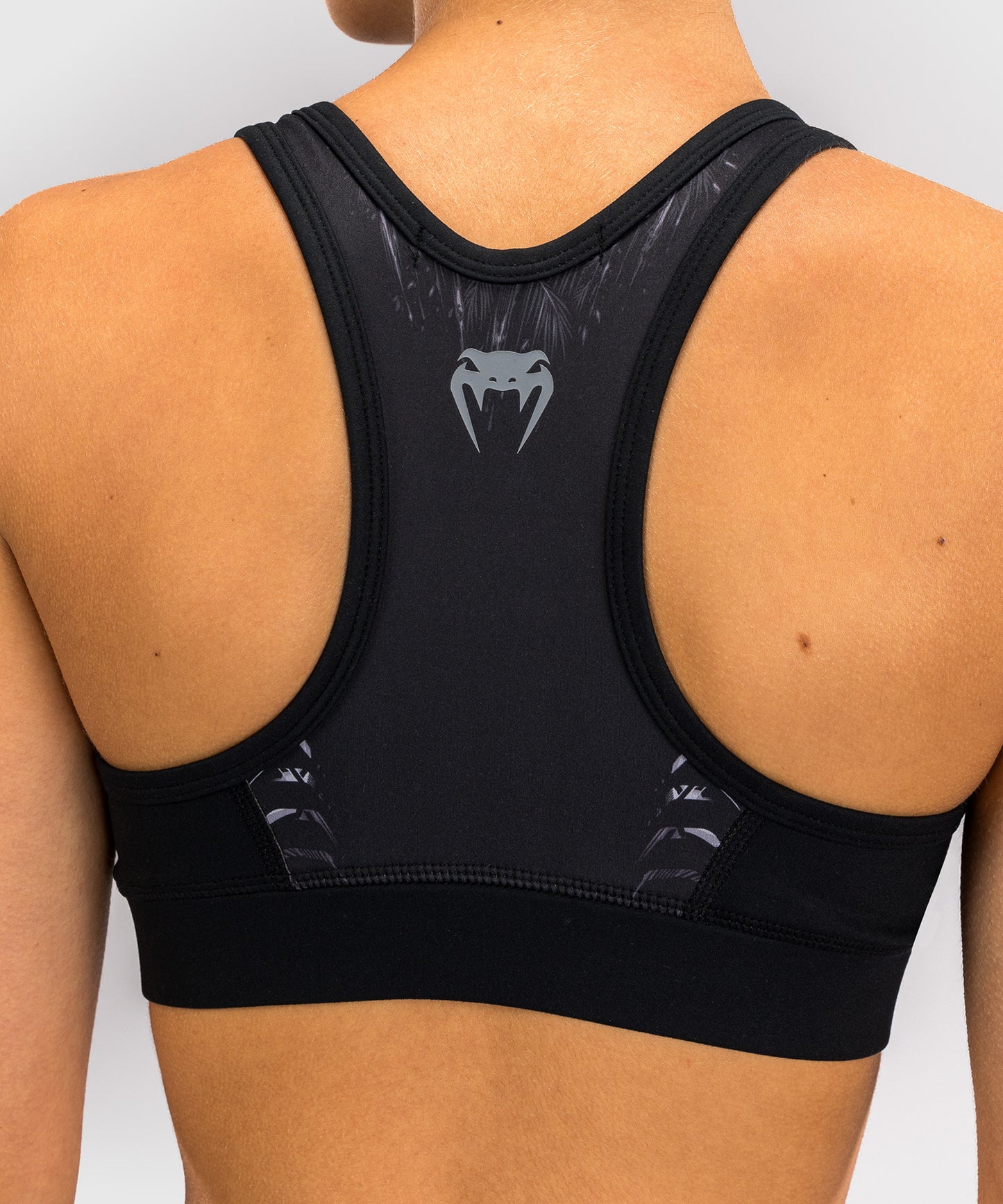 Venum Tiger Damen Sport-Bh - Schwarz/Silber