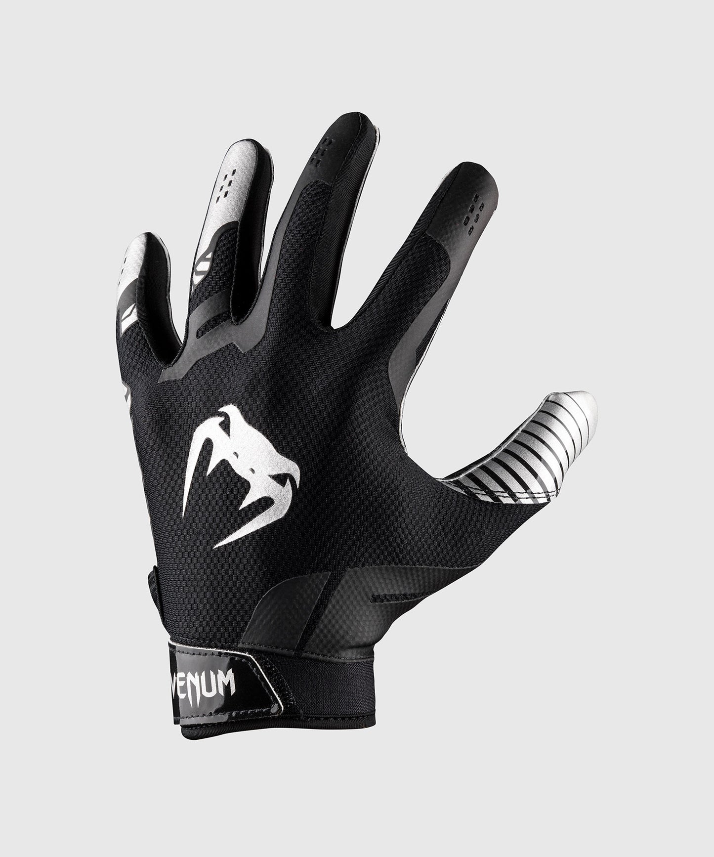 Gants de Football Venum Elite - Noir/Argent