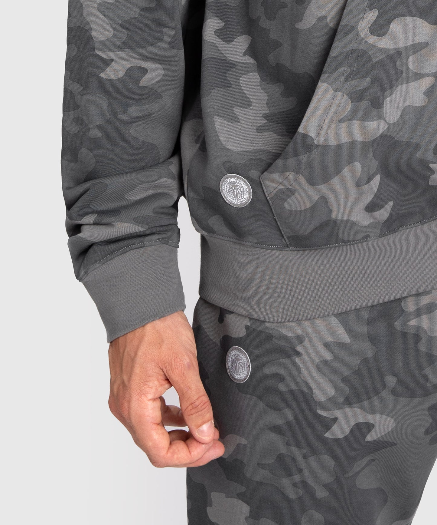 Venum Vortex XL Sudadera Con Capucha para Hombre - Camuflaje Antracita