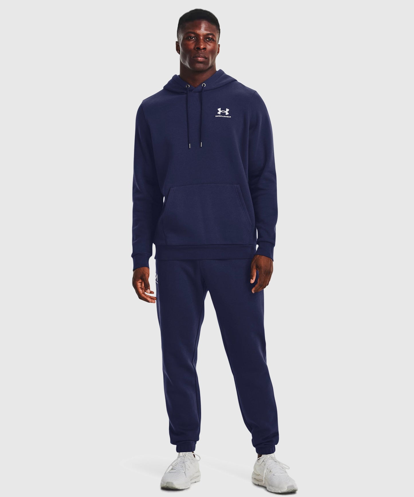 Sweat À Capuche Under Armour Ua Essential Fleece - Bleu Marine