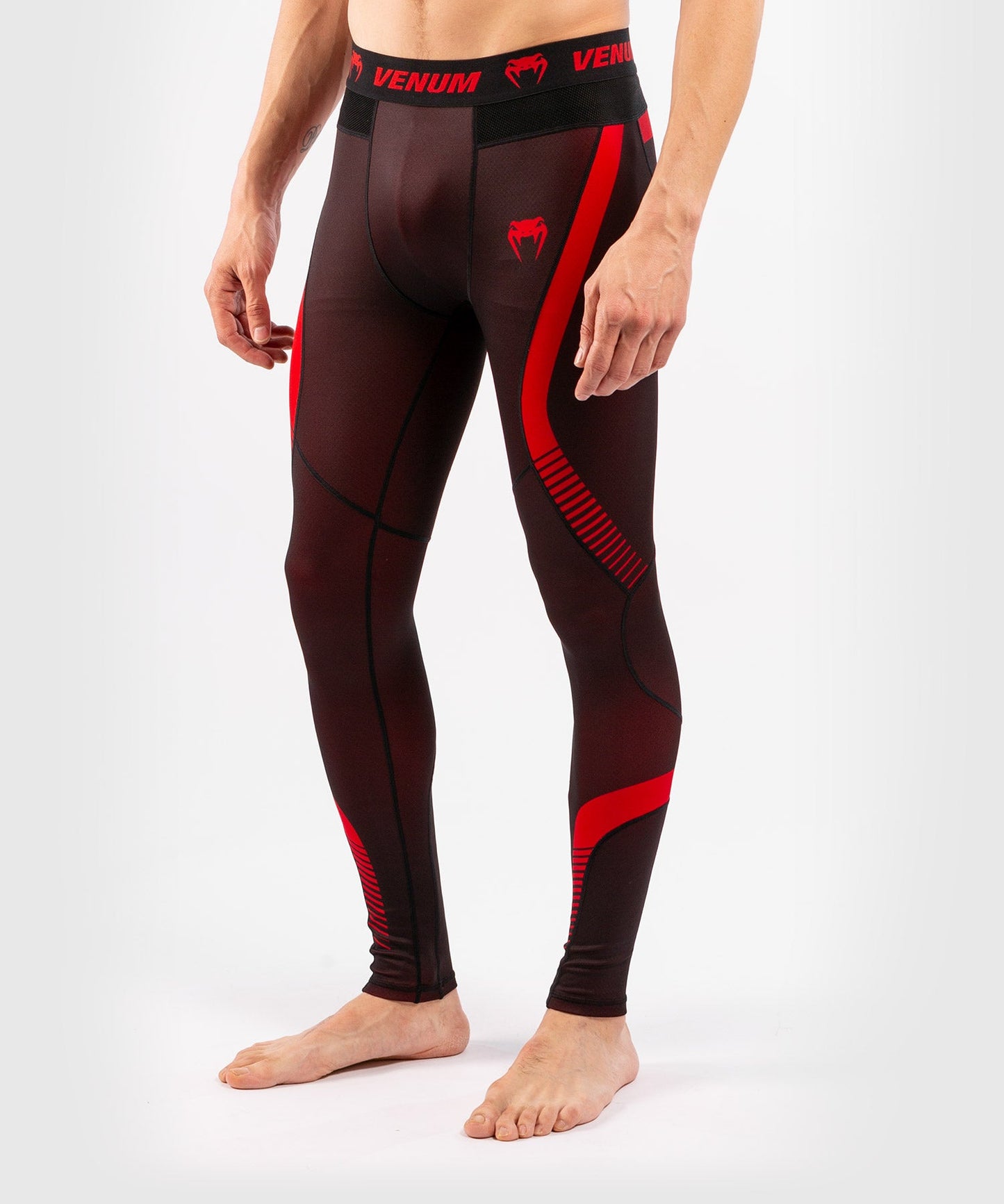 Pantalon de Compression Venum NoGi 3.0 - Noir/Rouge