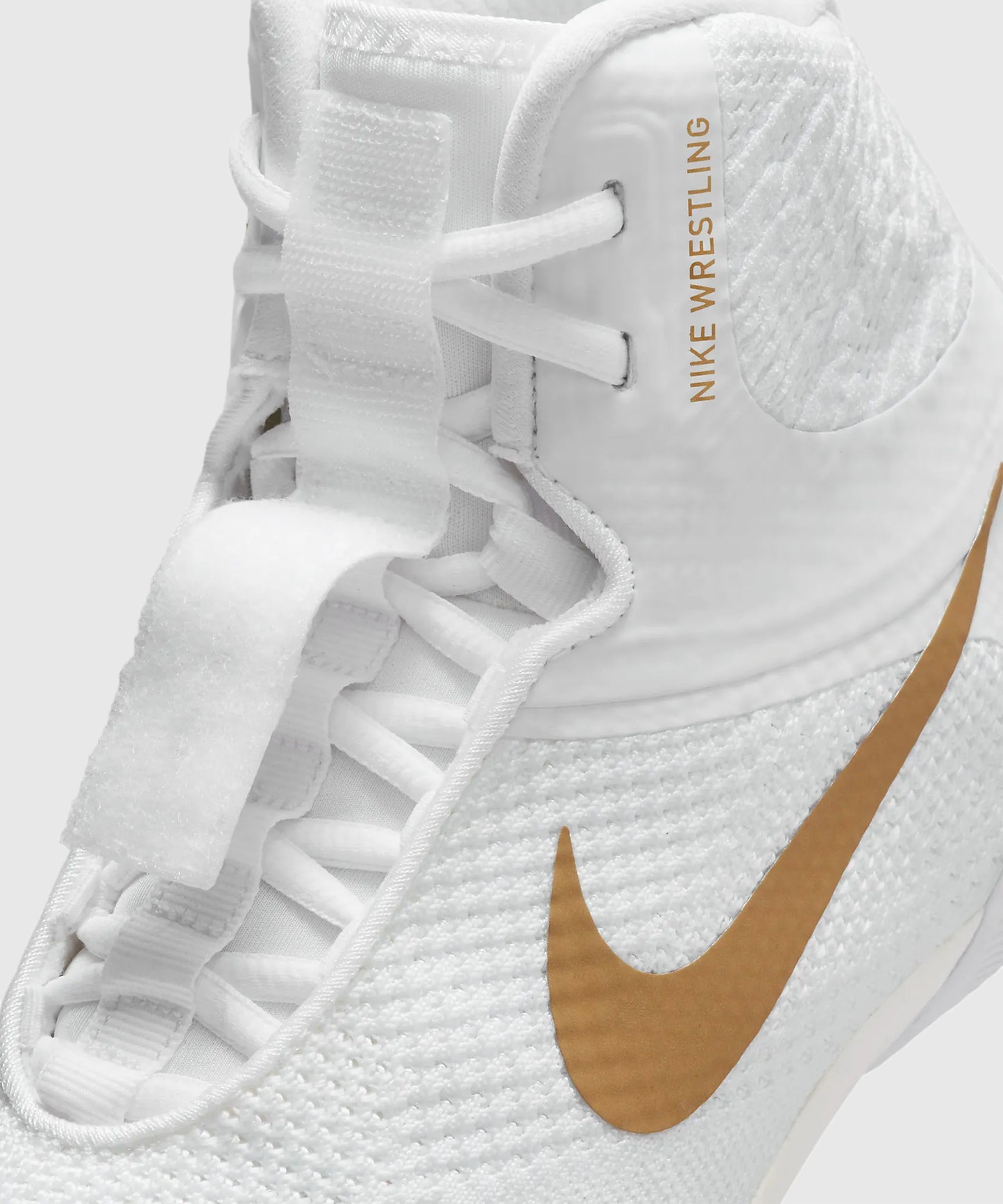 Nike Tawa Wrestling Schuhe – Weiß/Metallic Gold