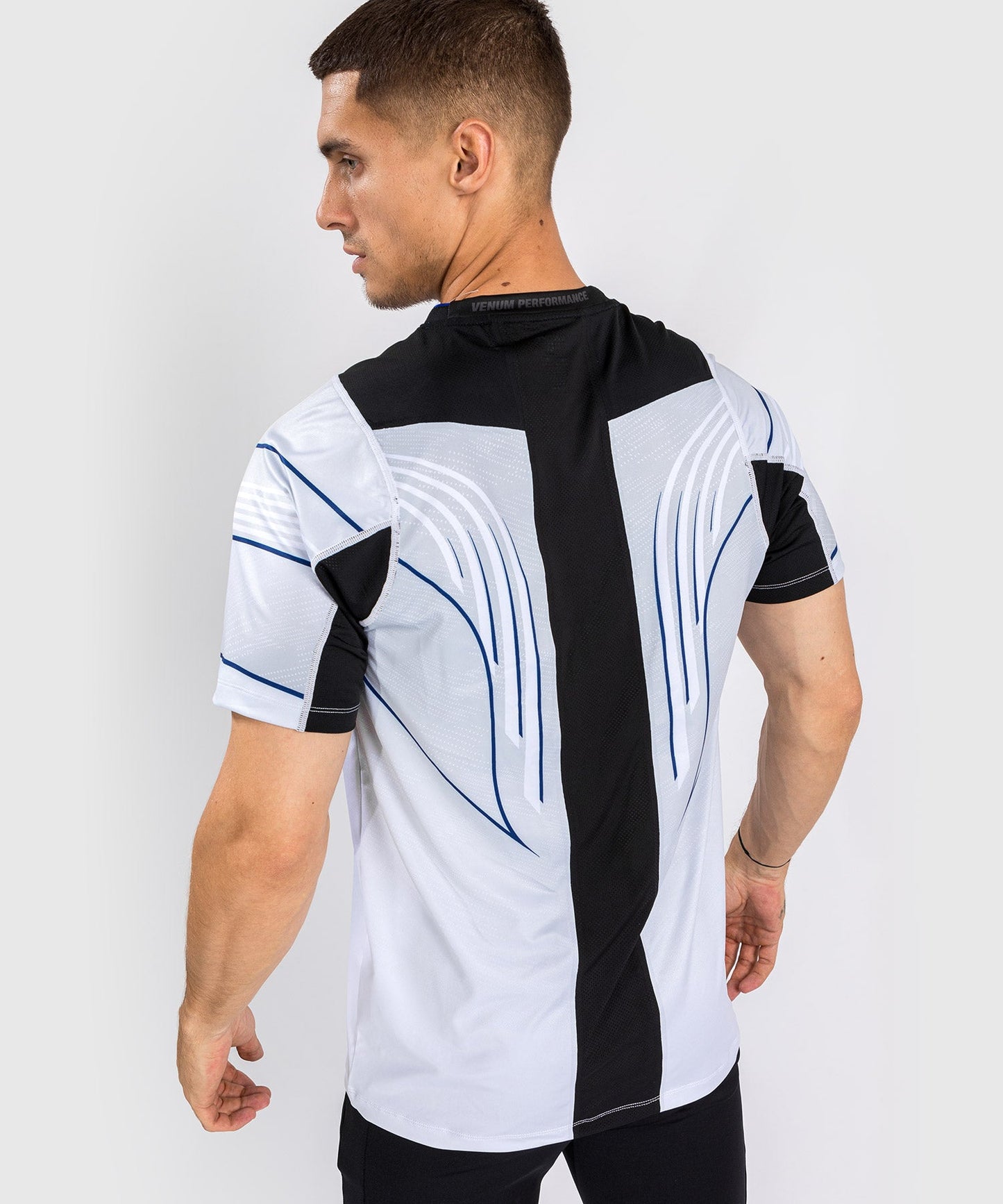 Men's UFC Venum Authentic Fight Night 2.0 Technical T-Shirt - Midnight Edition - Ice
