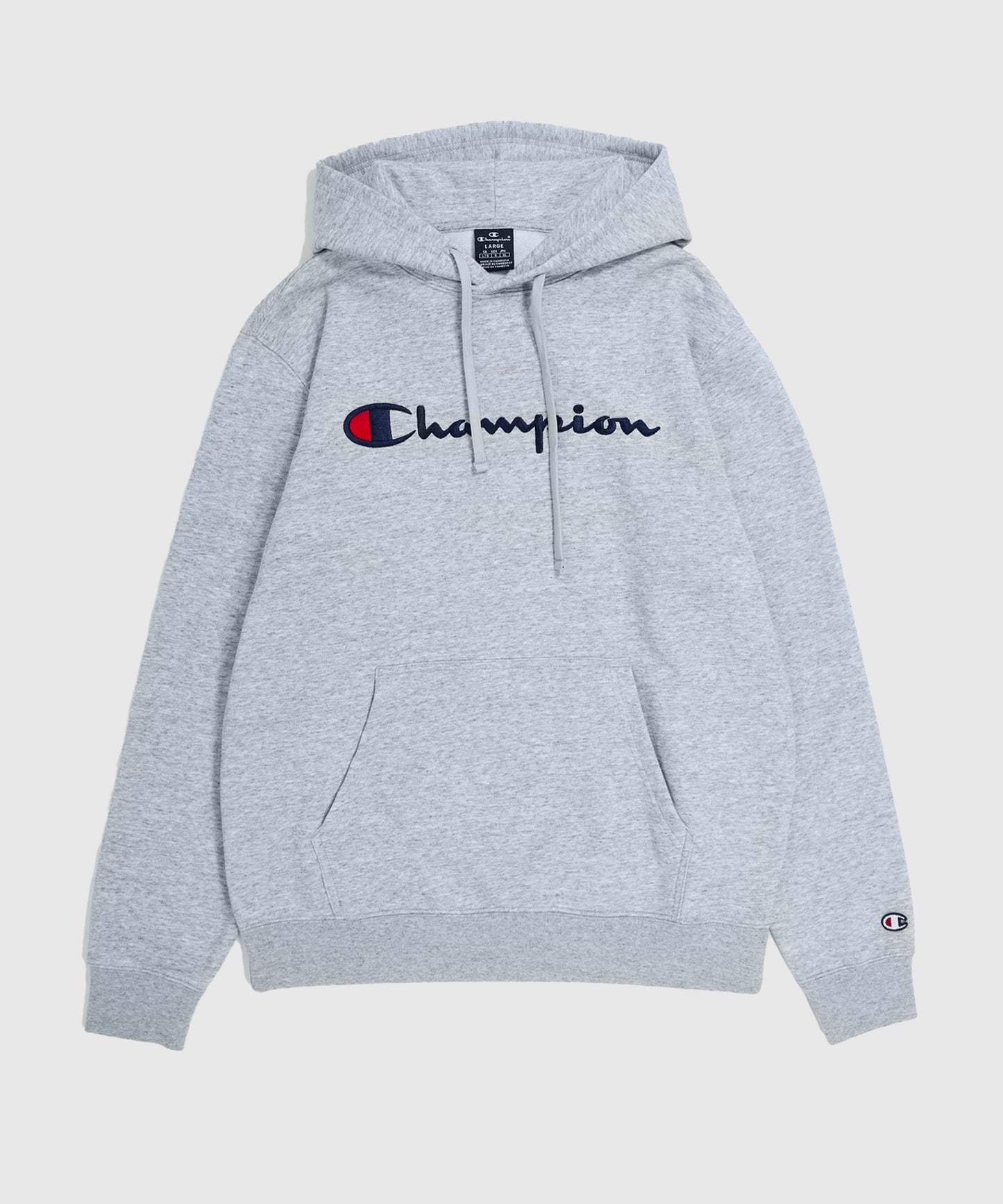 Sweat À Capuche Pour Hommes Champion - Gris Chiné Clair