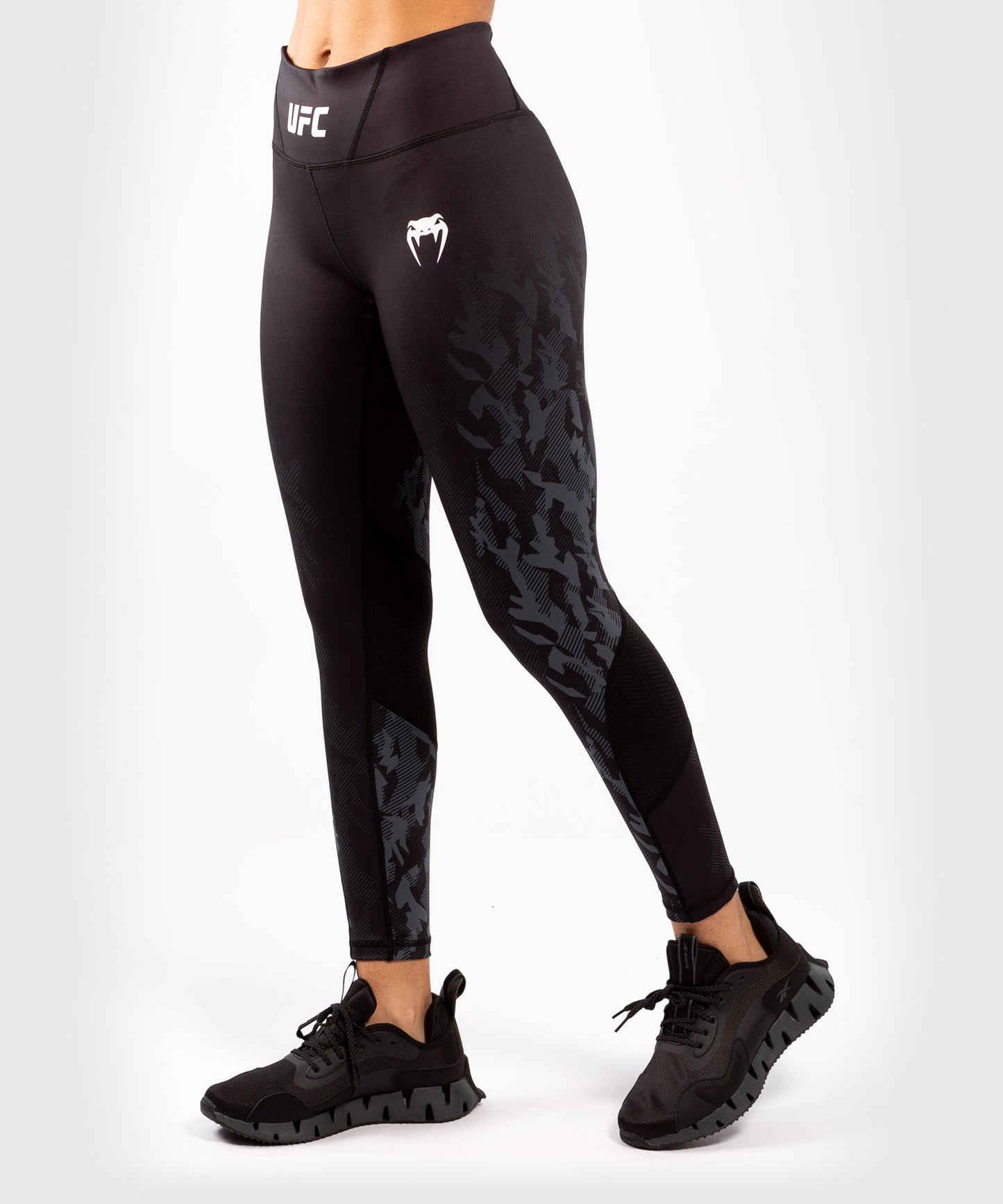 Women's UFC Venum Authentic Fight Week Leggings - Black