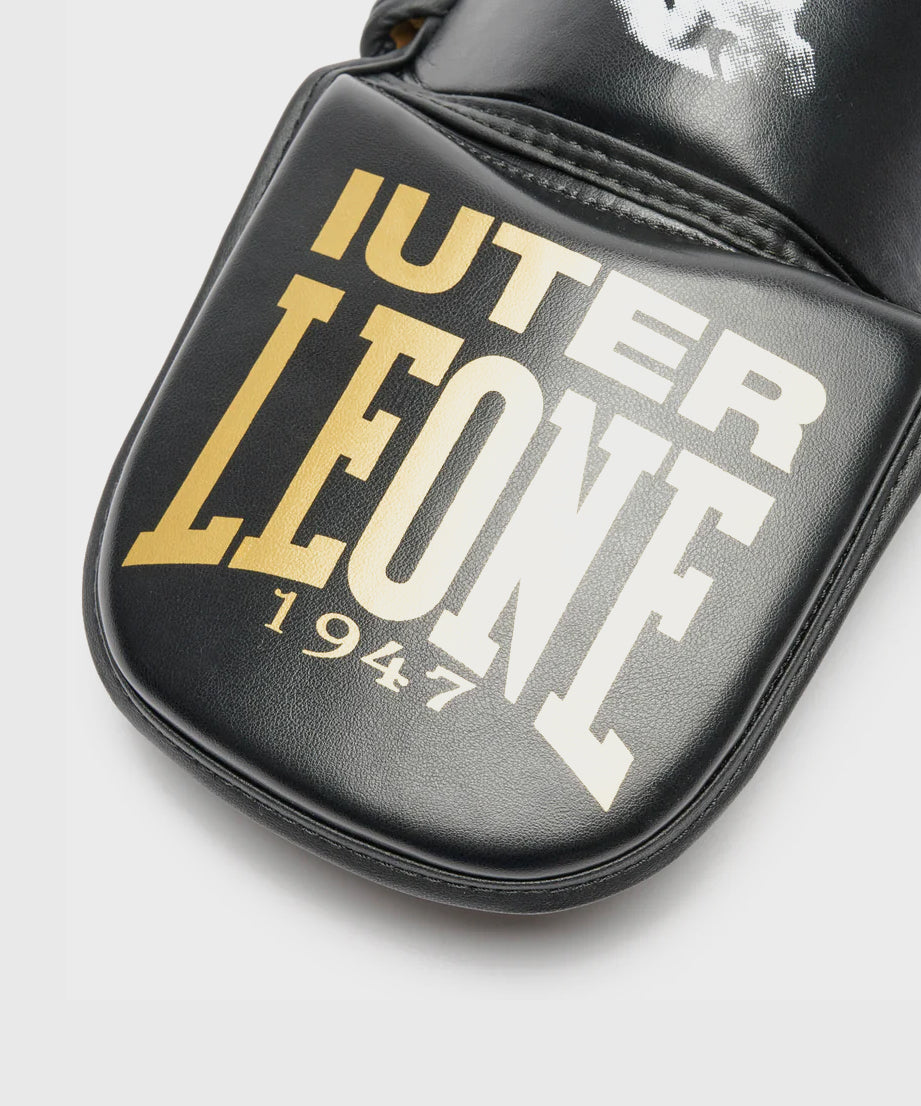 Leone X Iuter Shin Guards - Black/Black