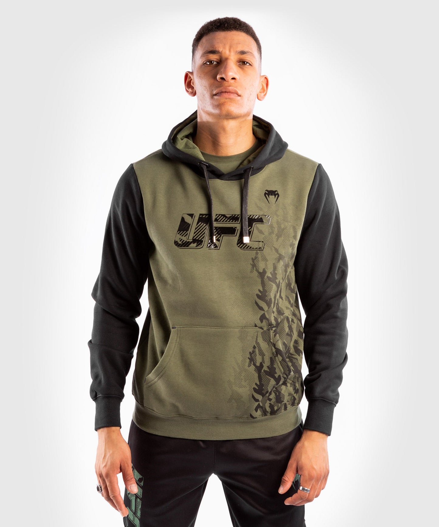 UFC Men's Hooded Sweatshirt Venum Authentic Fight Week - Khaki