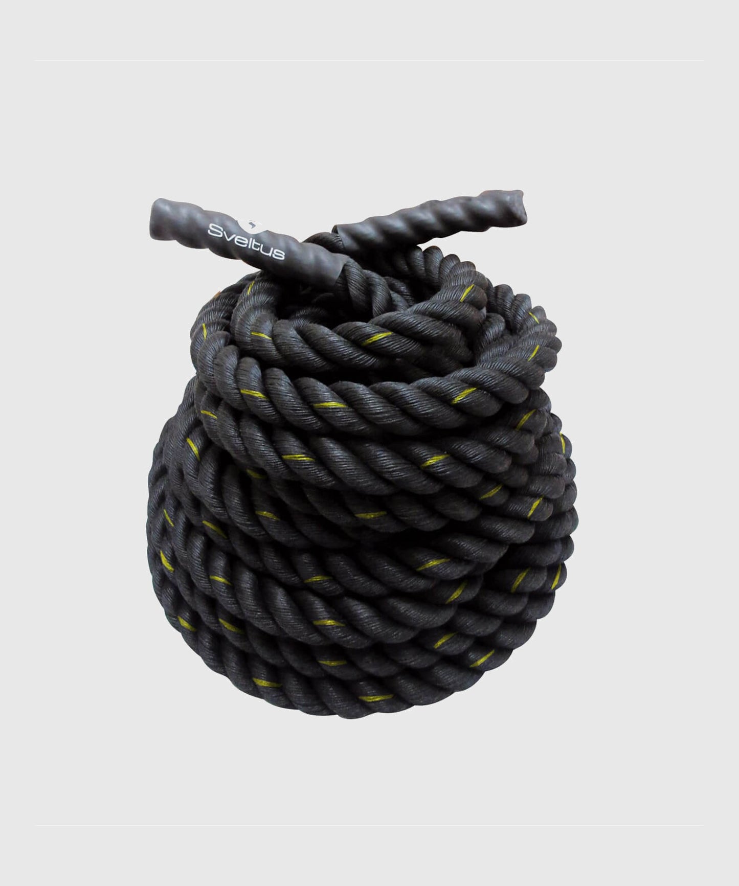 Battle Rope Sveltus - 10 m - Noir/Jaune