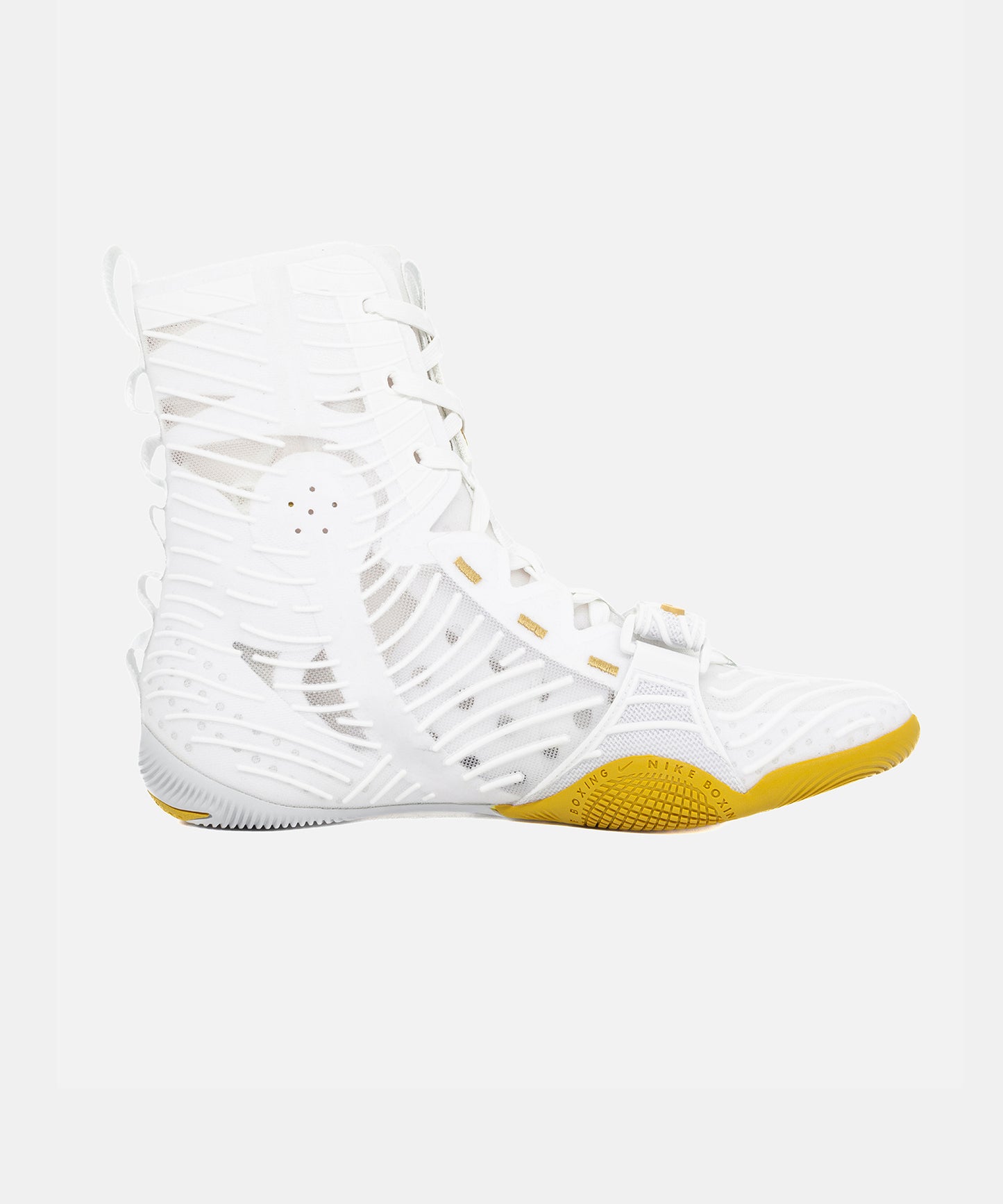 Nike Hyperko 3 Boxing Shoes - White/Gold
