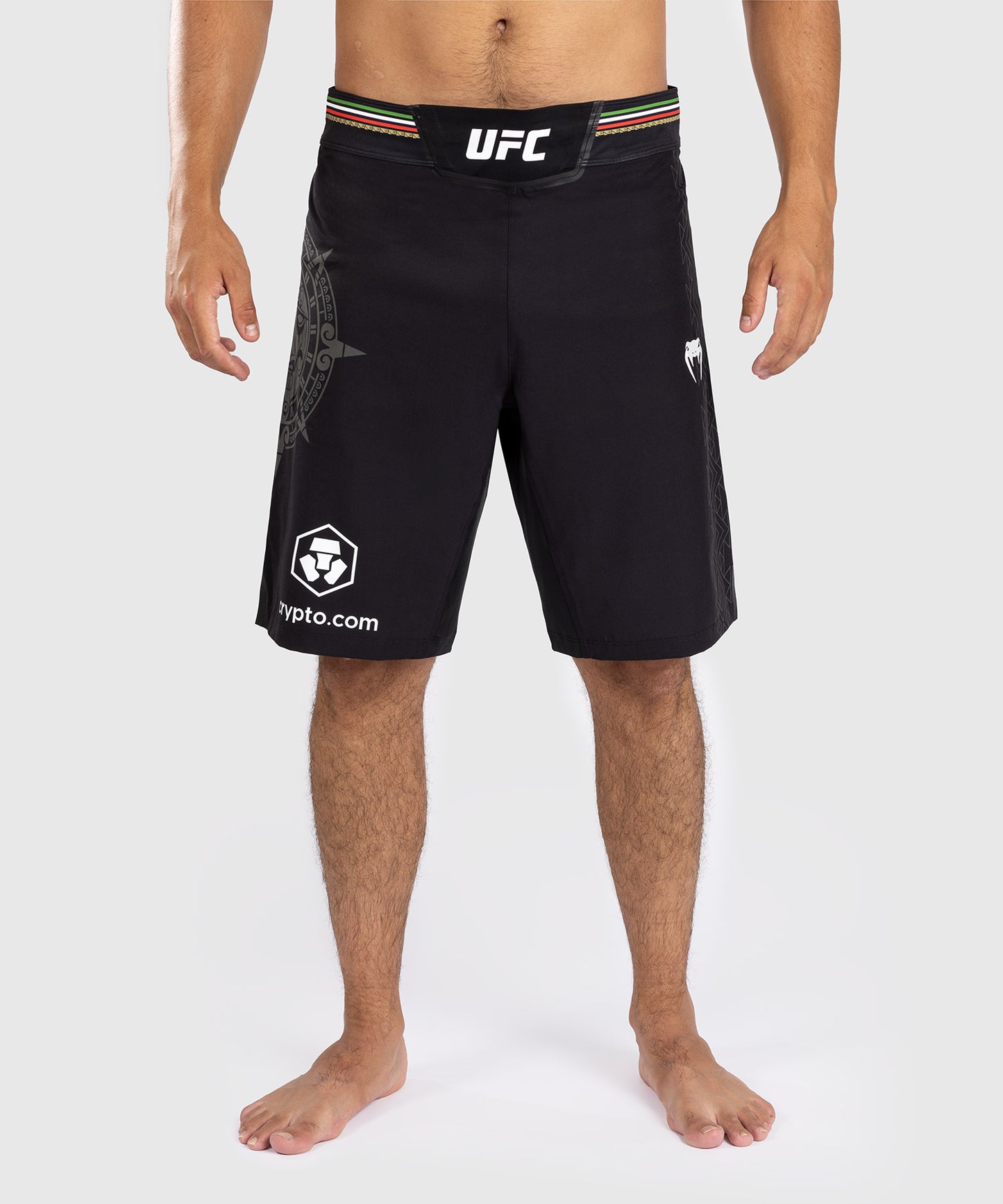 Noche UFC by Venum Authentic Fight Night Herren Fight Shorts - Lange Passform - Schwarz